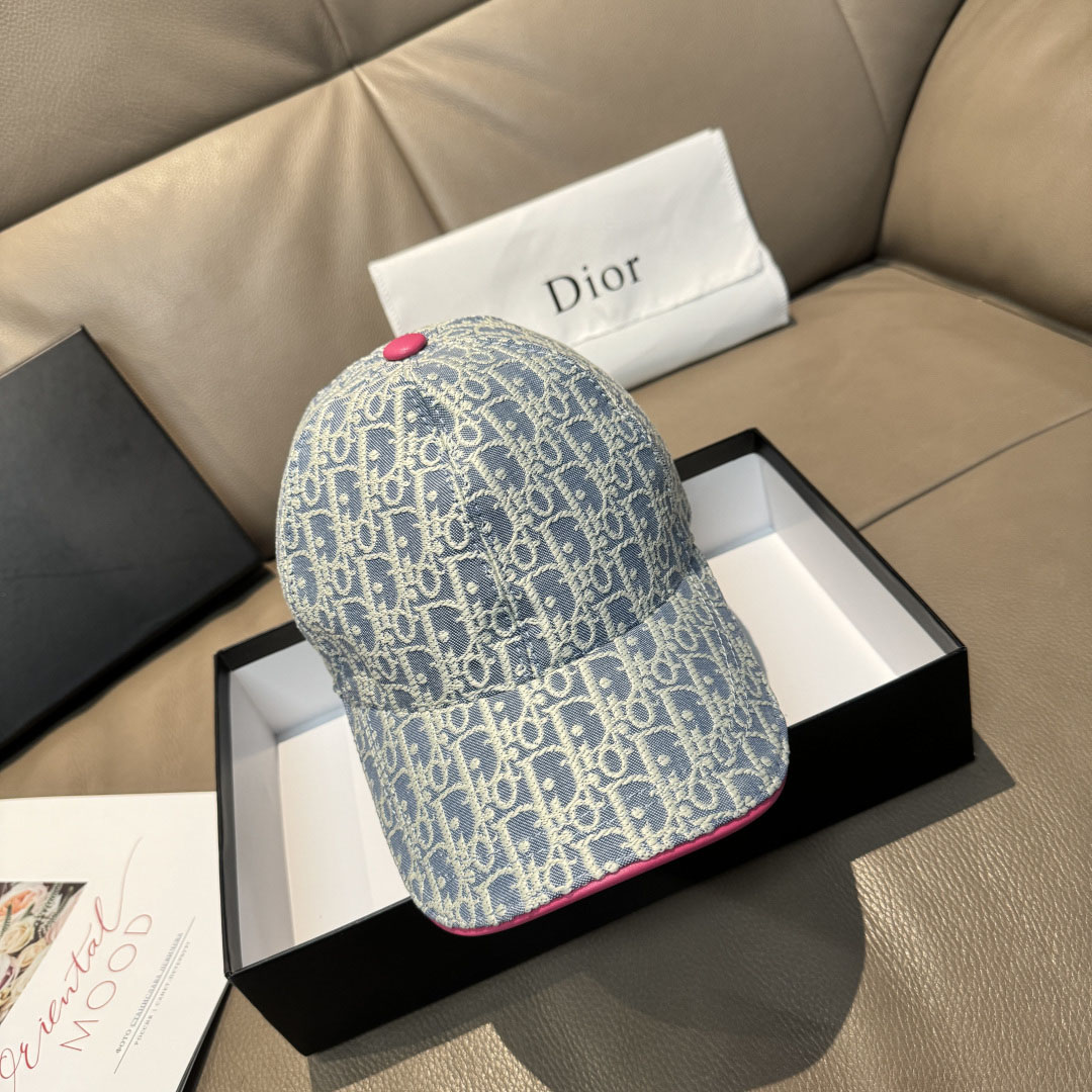 Dior Oblique D-Player Cap - DesignerGu
