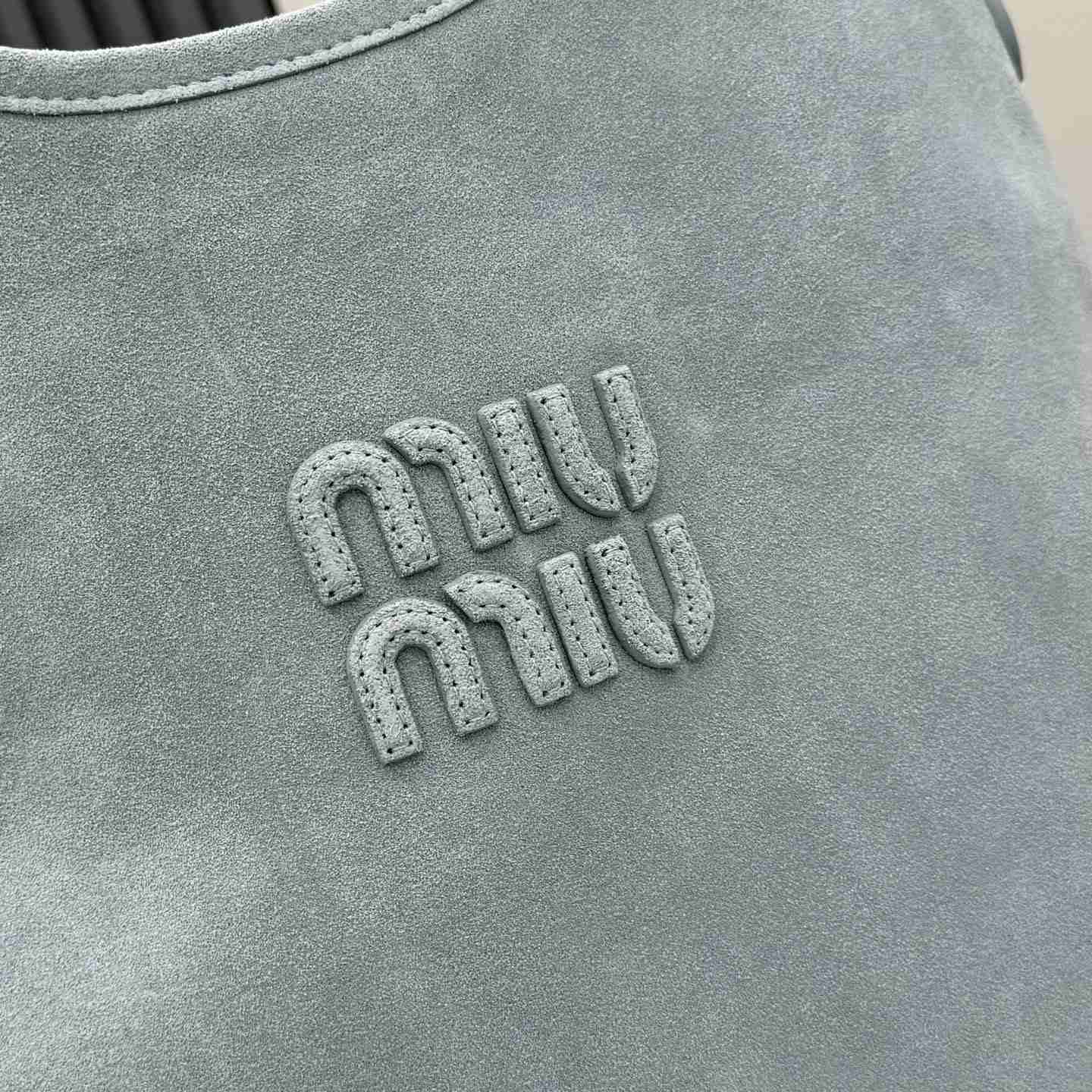 Miu Miu Ivy Suede Bag 5BG231 - DesignerGu