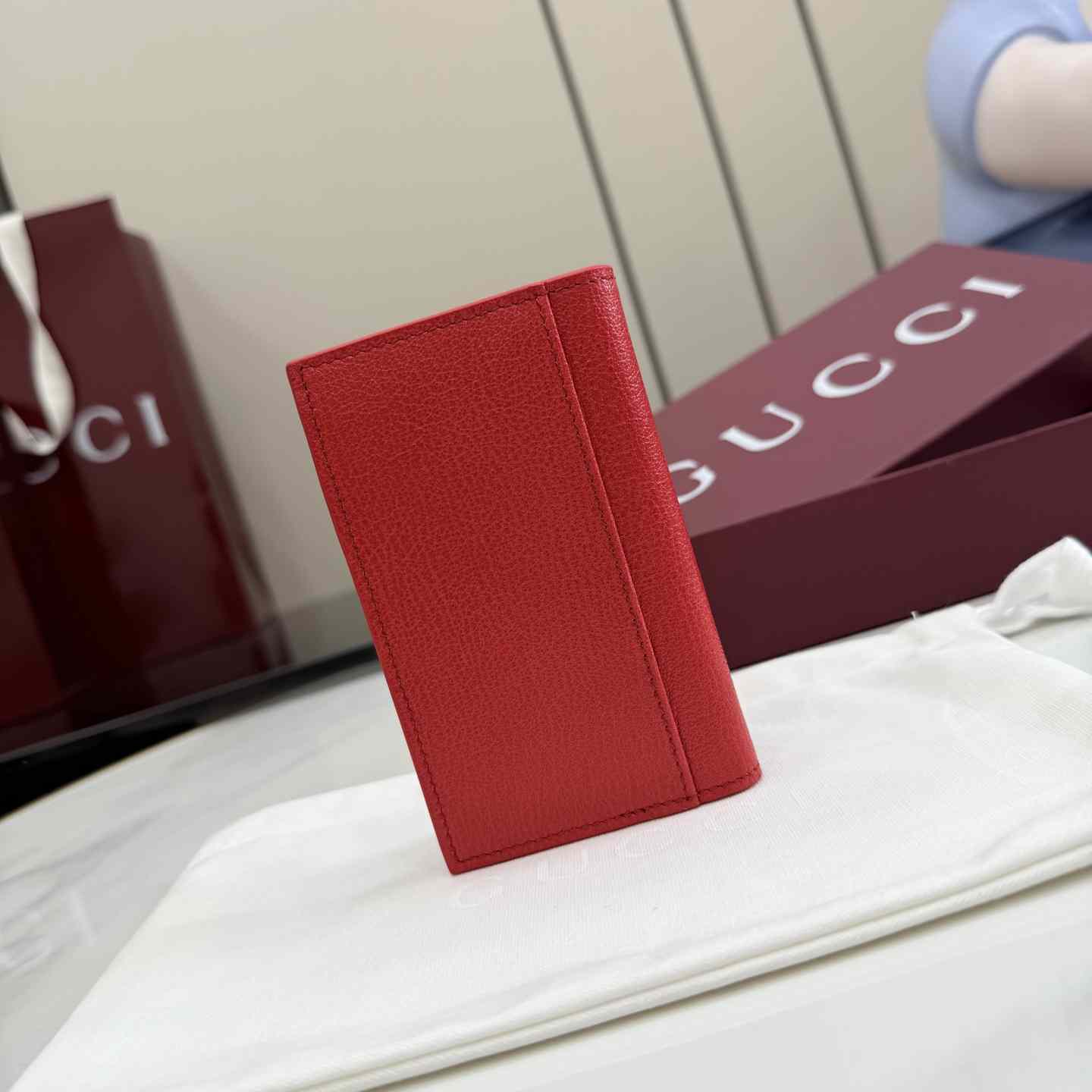 Gucci Lira Card Case 867327 - DesignerGu