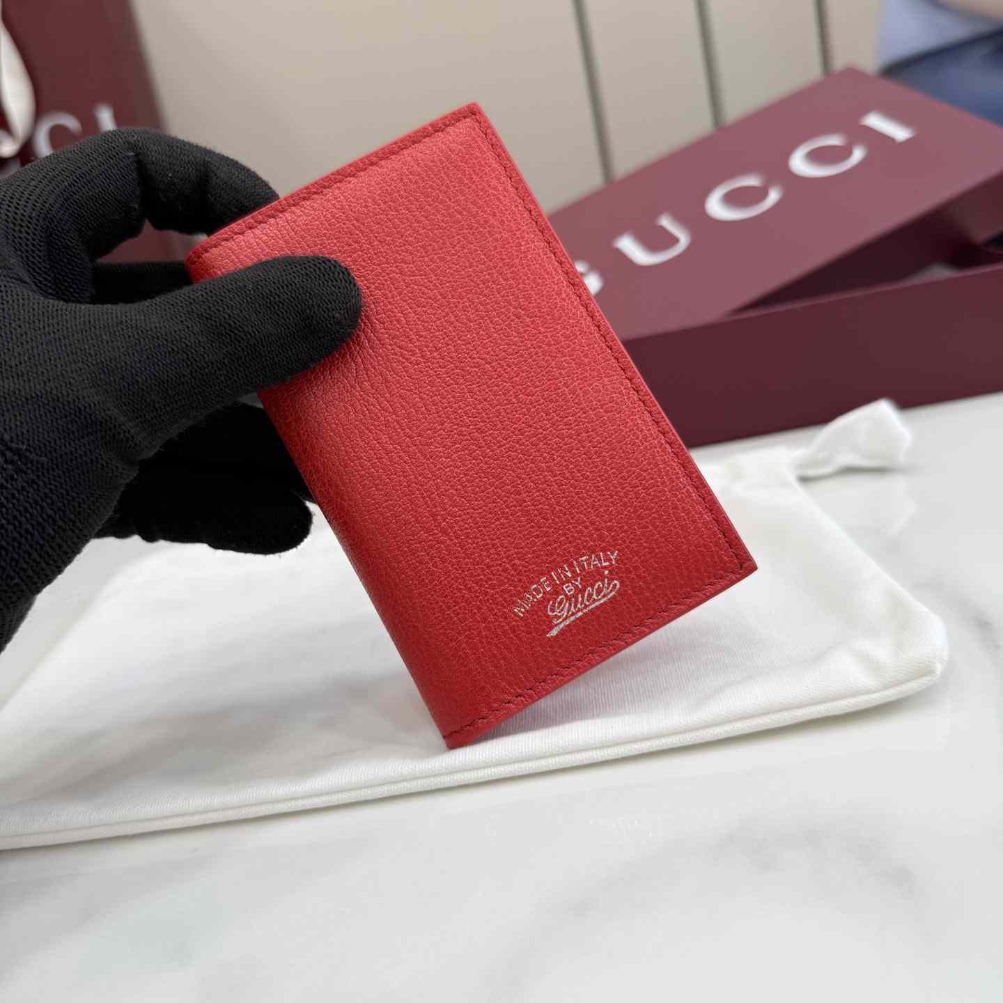 Gucci Lira Card Case 867327 - DesignerGu