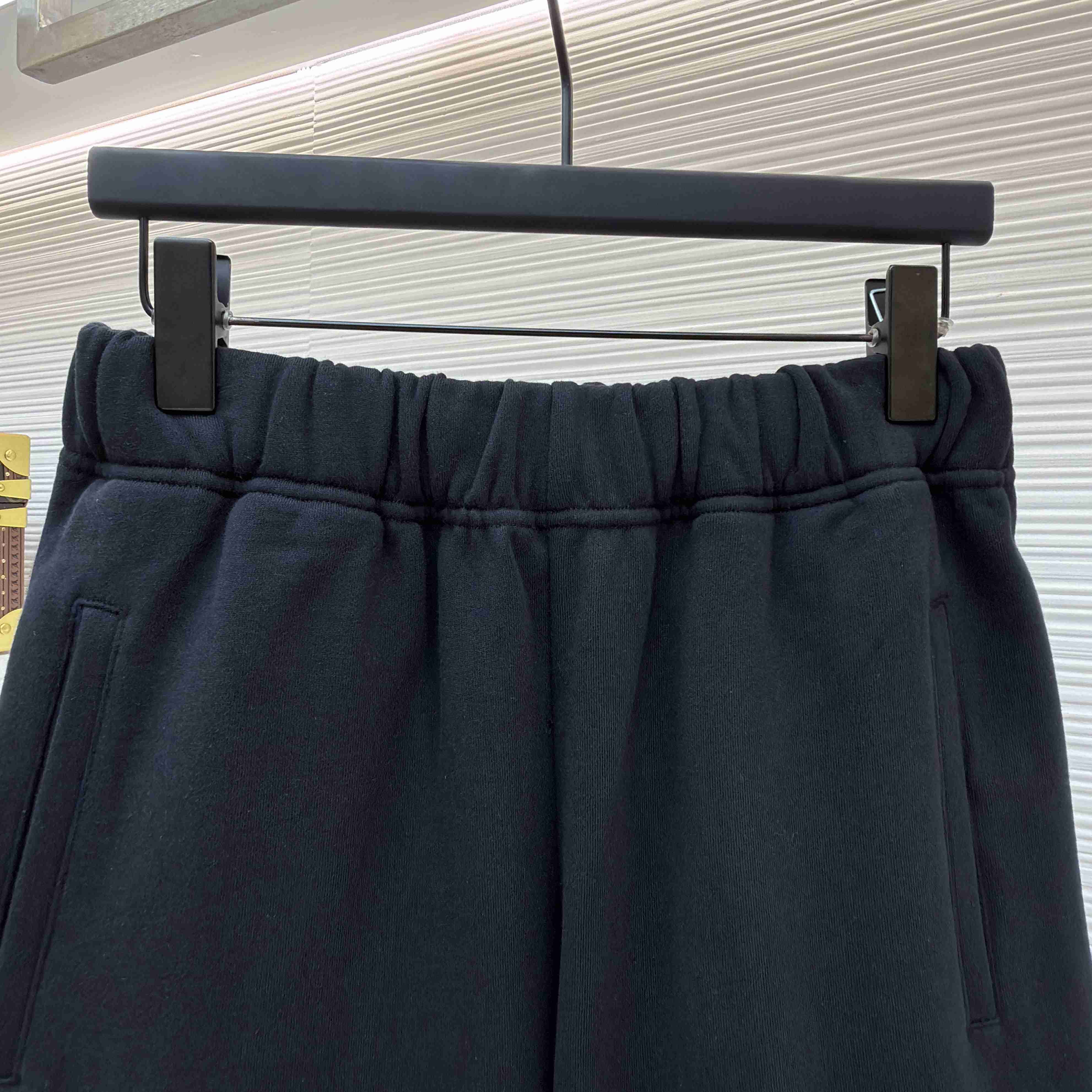 Chrome Hearts Cemetery Cross Embroidered Sweat Shorts - DesignerGu