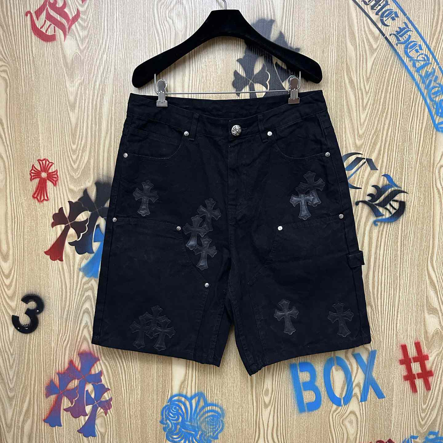 Chrome Hearts Denim Shorts - DesignerGu