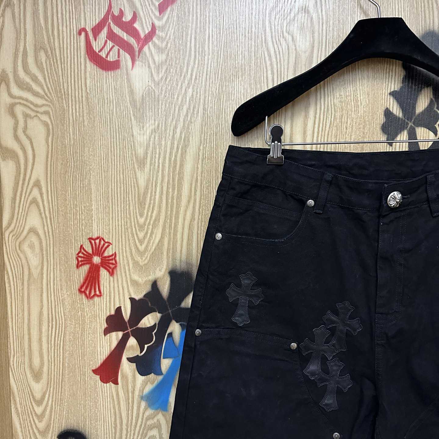 Chrome Hearts Denim Shorts - DesignerGu