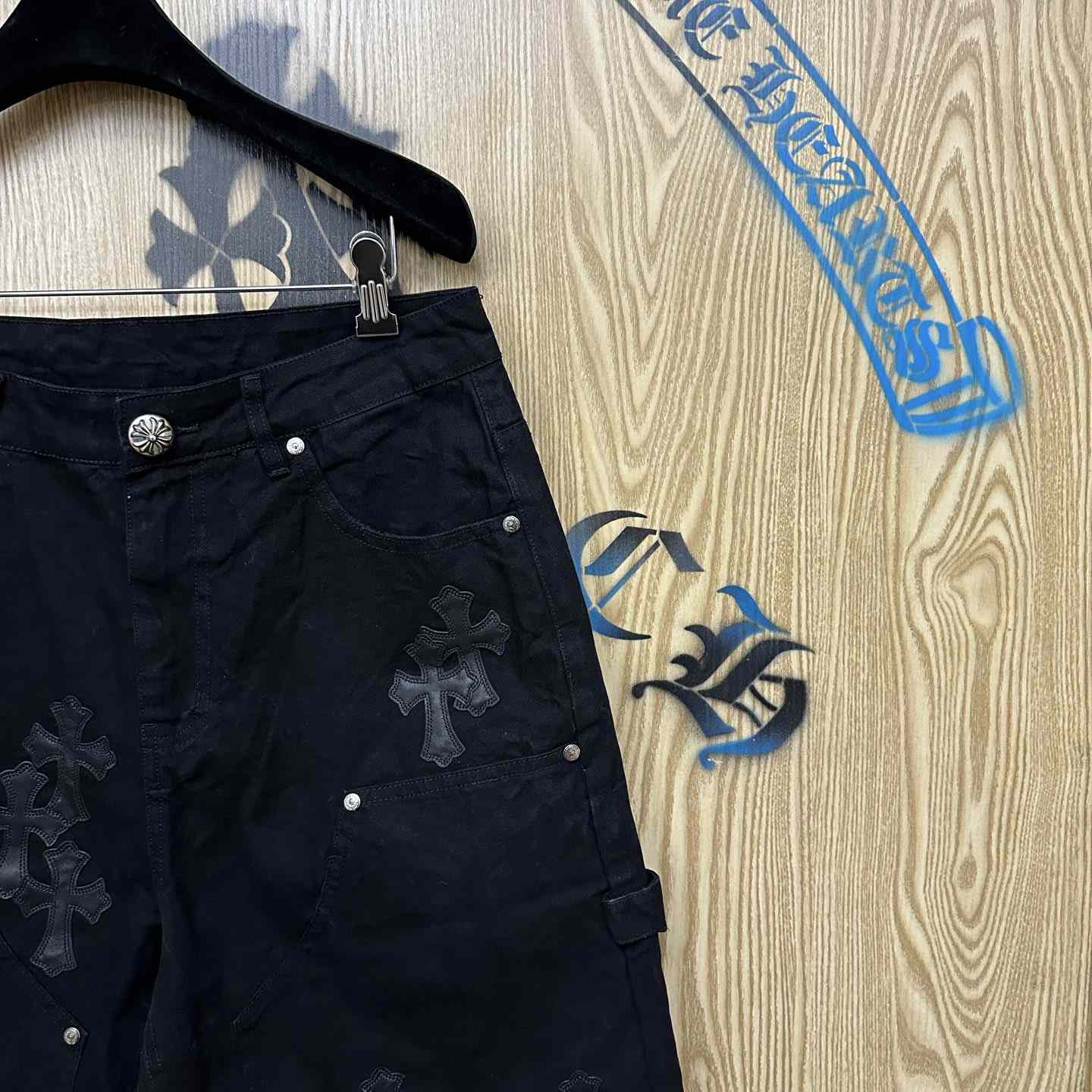Chrome Hearts Denim Shorts - DesignerGu
