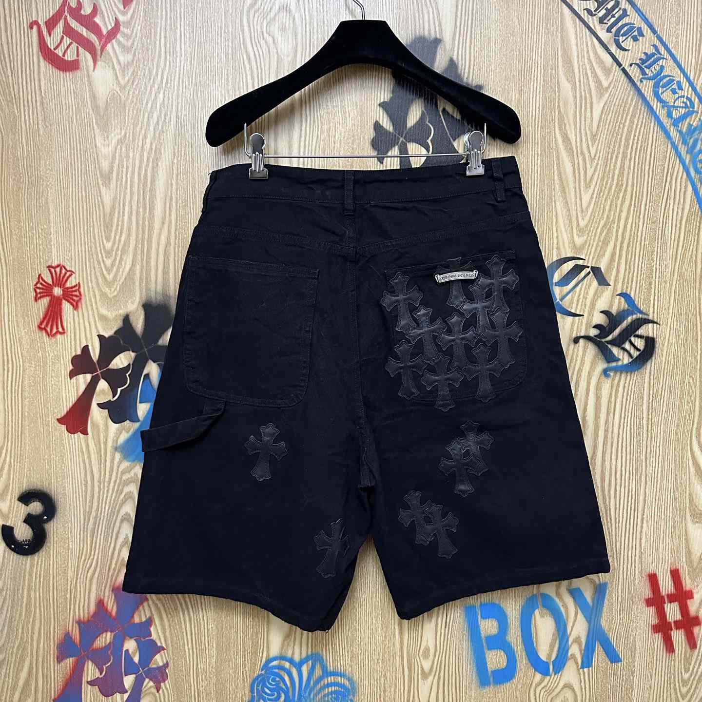 Chrome Hearts Denim Shorts - DesignerGu