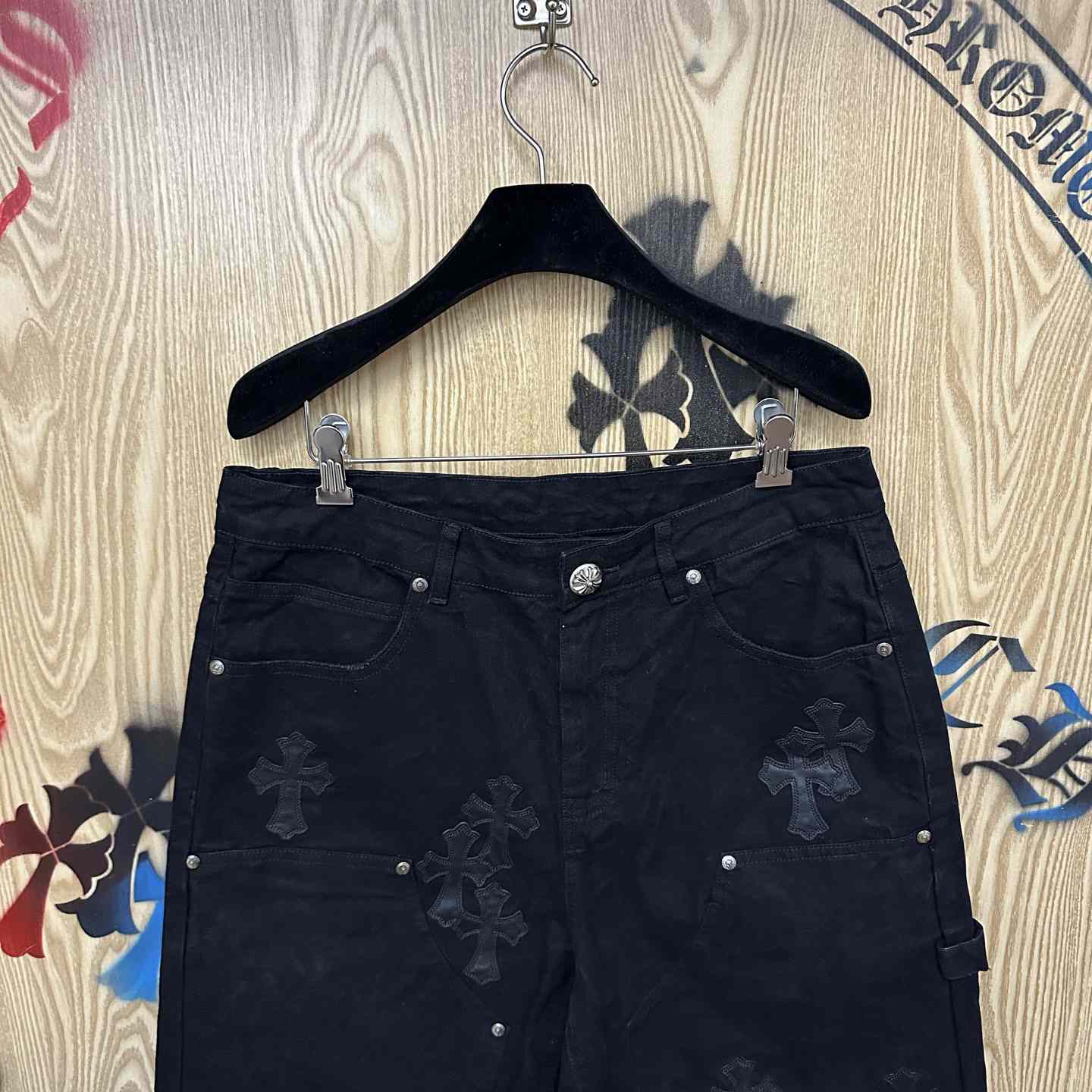 Chrome Hearts Denim Shorts - DesignerGu