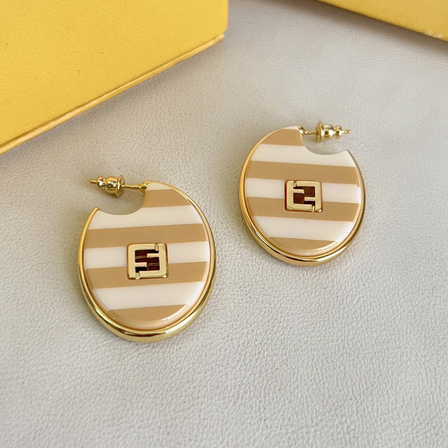 Fendi Forever Earrings - DesignerGu