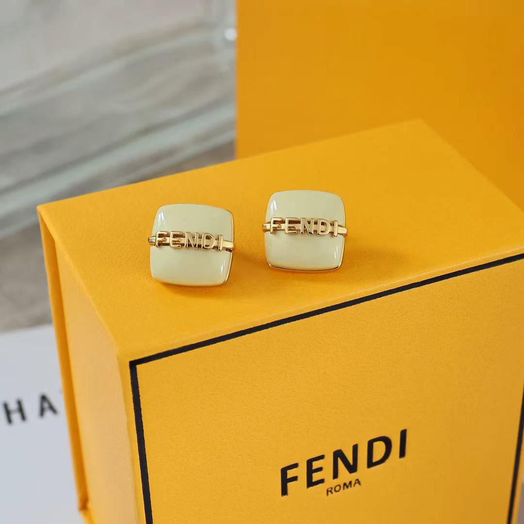 Fendi Fendigraphy Earrings - DesignerGu