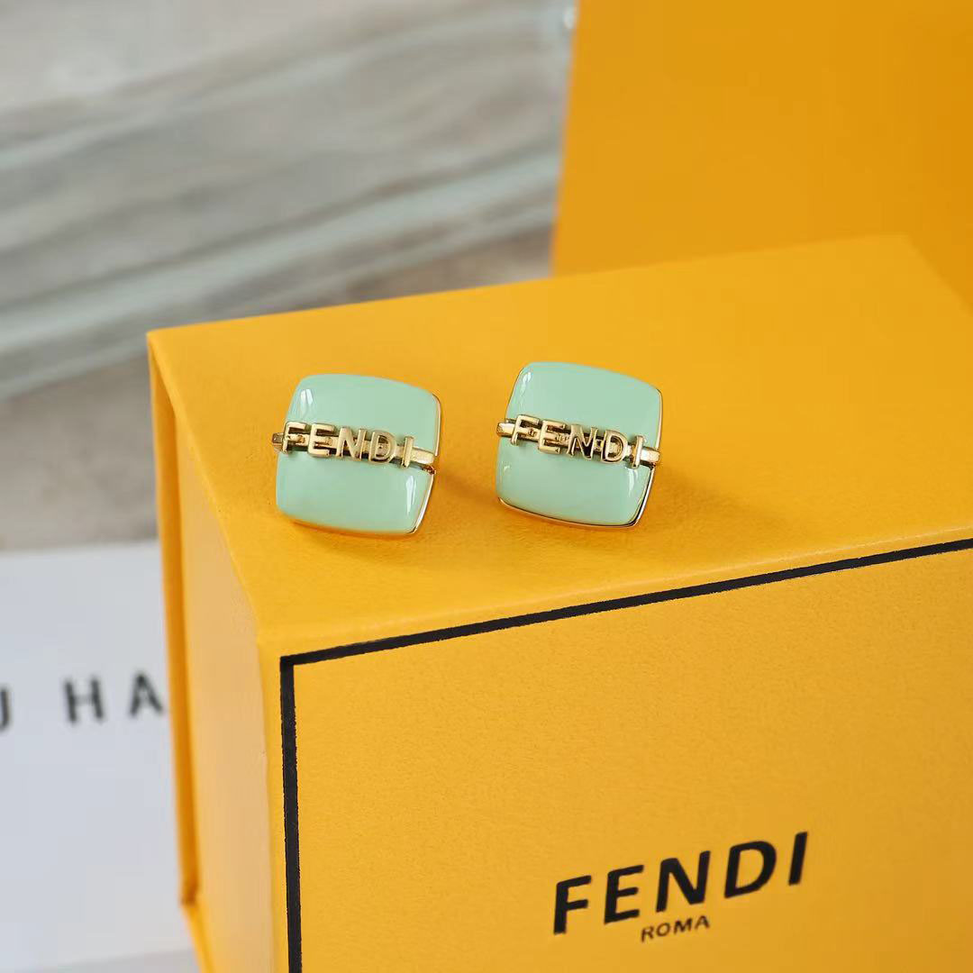 Fendi Fendigraphy Earrings - DesignerGu