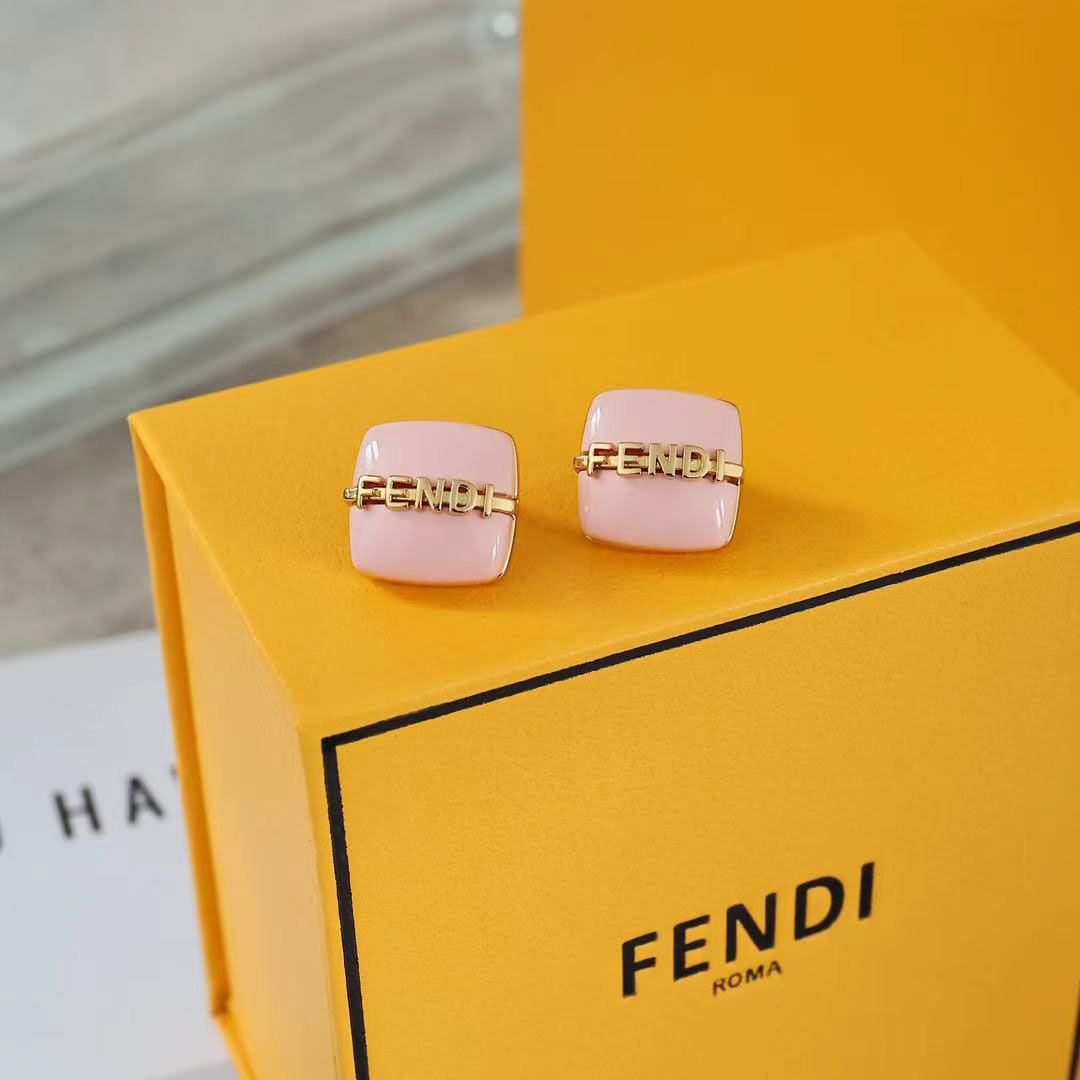 Fendi Fendigraphy Earrings - DesignerGu