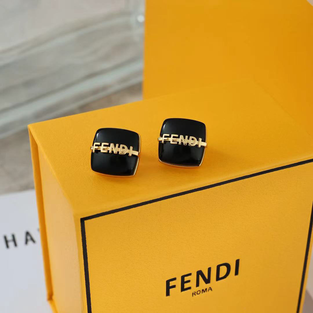 Fendi Fendigraphy Earrings - DesignerGu