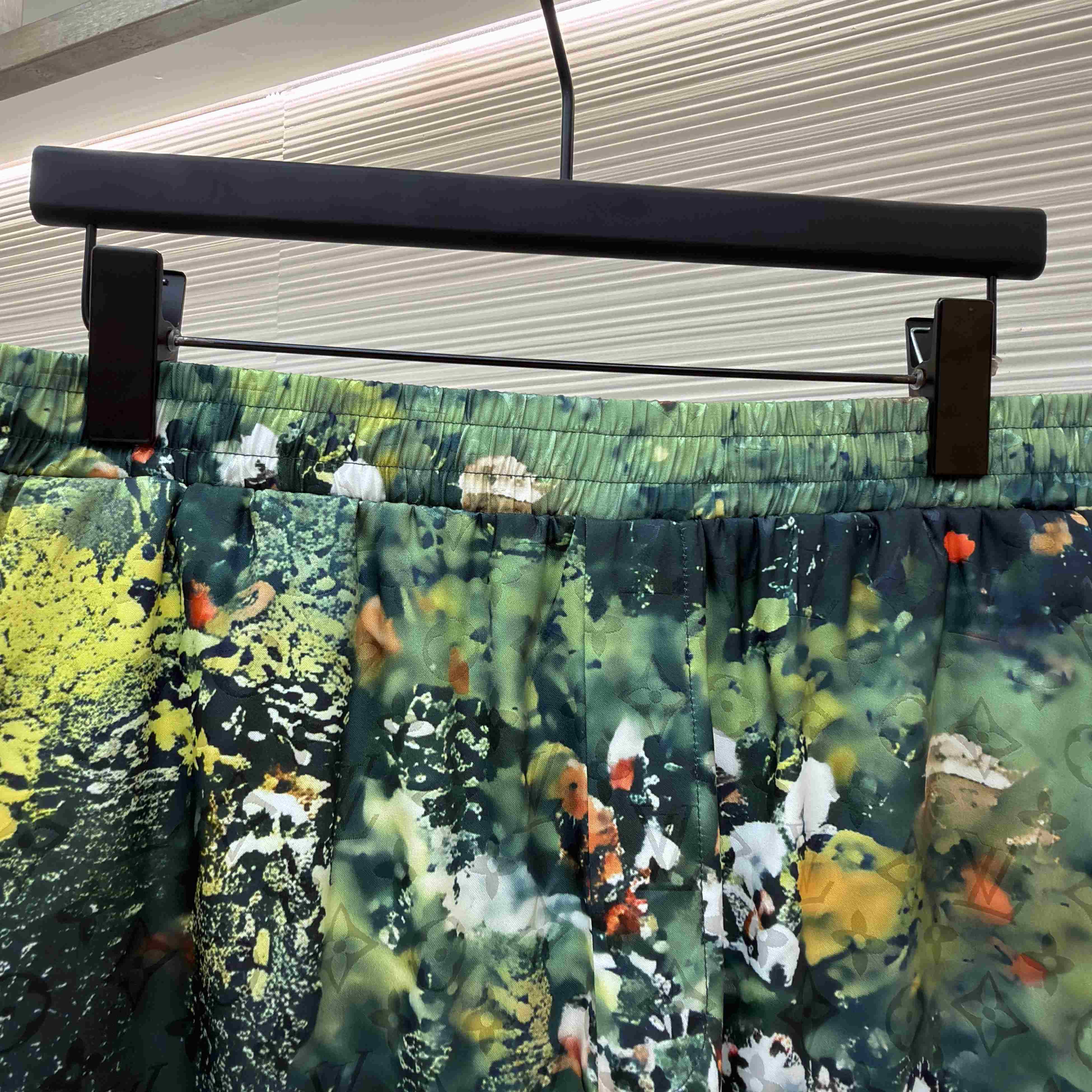 Louis Vuitton Monogram Silk Shorts 1AKOM3 - DesignerGu