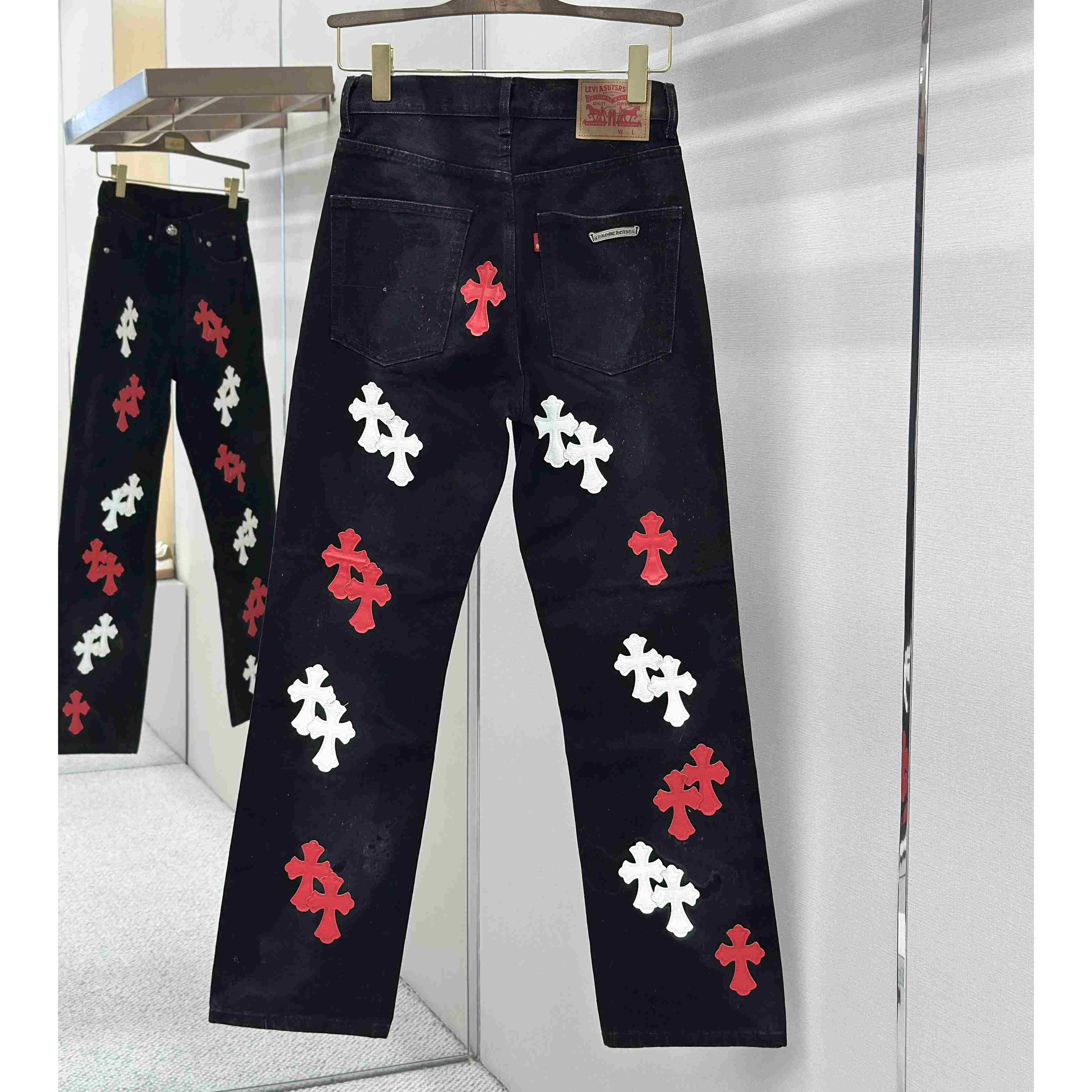 Chrome Hearts Jeans - DesignerGu