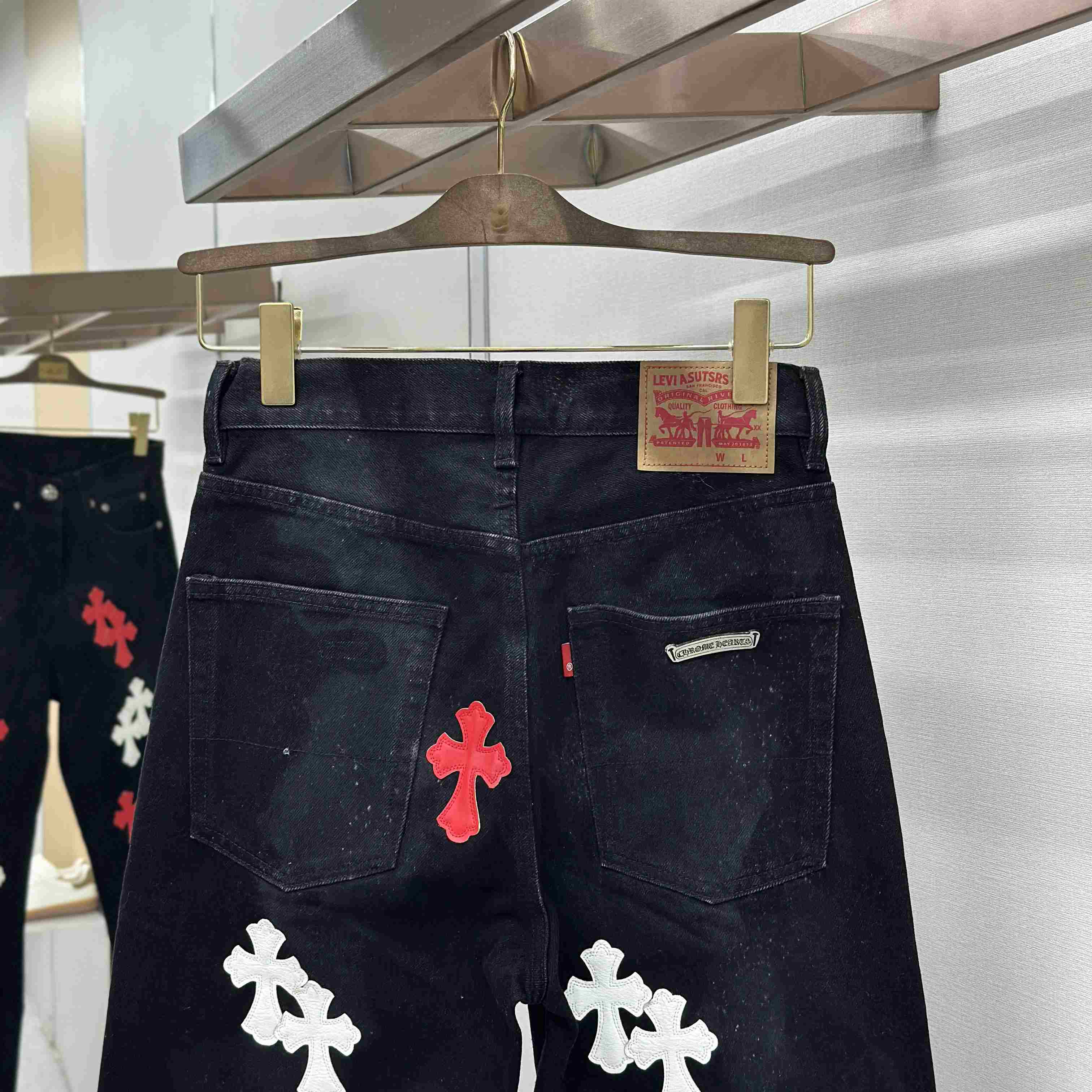 Chrome Hearts Jeans - DesignerGu