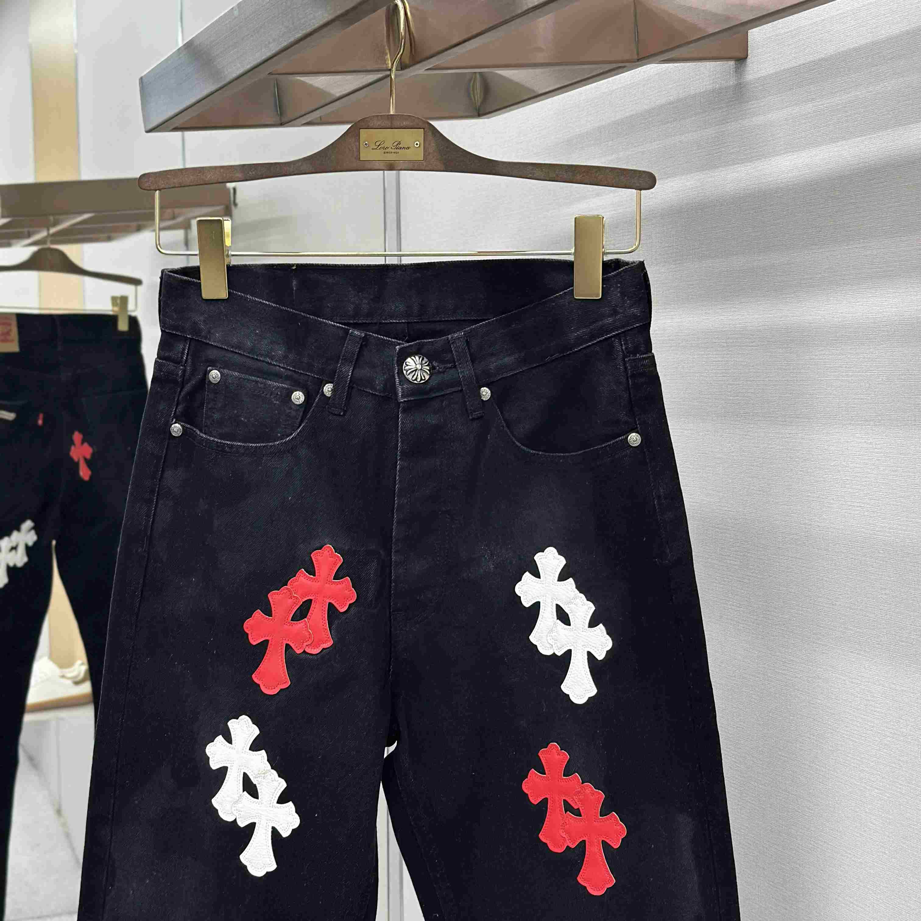 Chrome Hearts Jeans - DesignerGu
