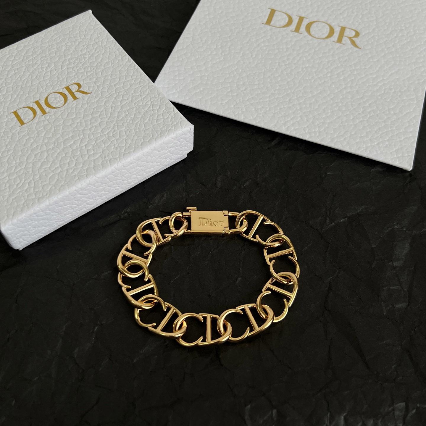Dior CD Icon Chain Link Bracelet - DesignerGu