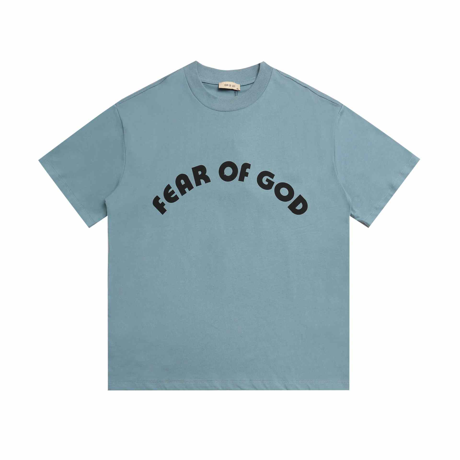 Fear Of God Blue 'Fear Of God 26' T-shirt - DesignerGu