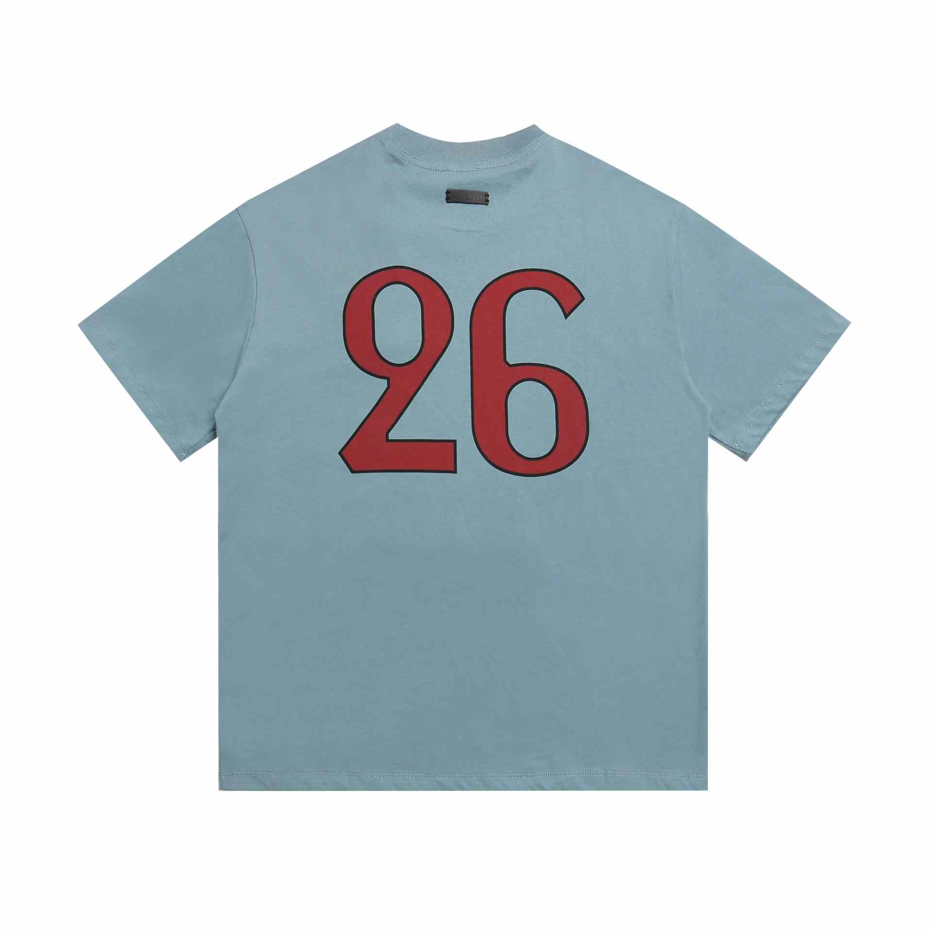Fear Of God Blue 'Fear Of God 26' T-shirt - DesignerGu