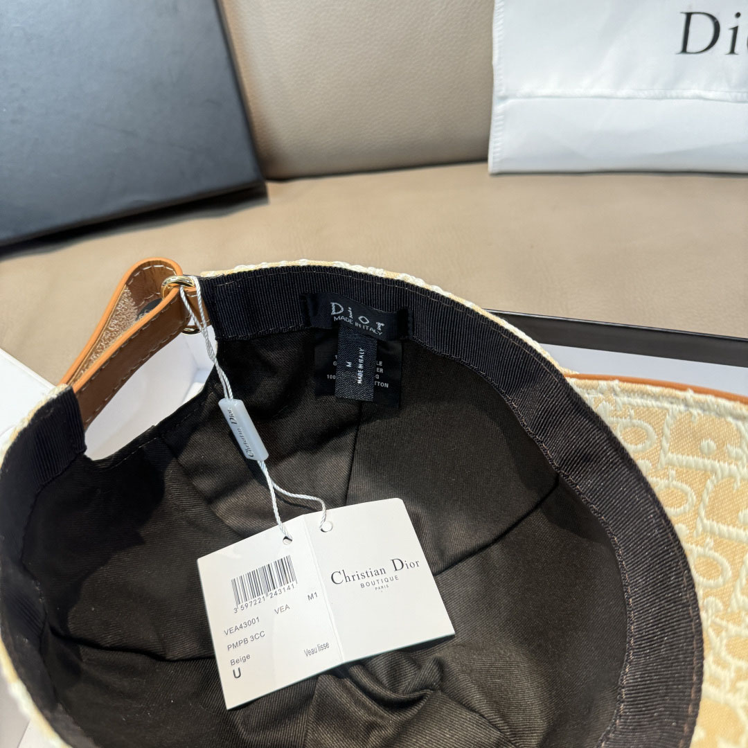 Dior Oblique D-Player Cap - DesignerGu