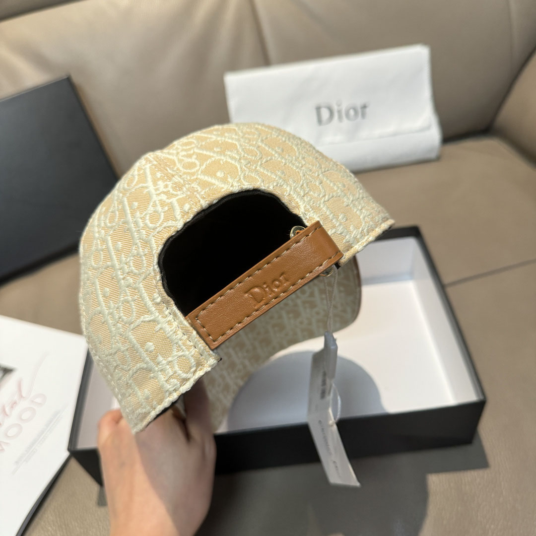 Dior Oblique D-Player Cap - DesignerGu