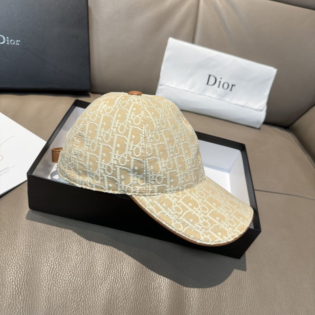 Dior Oblique D-Player Cap - DesignerGu