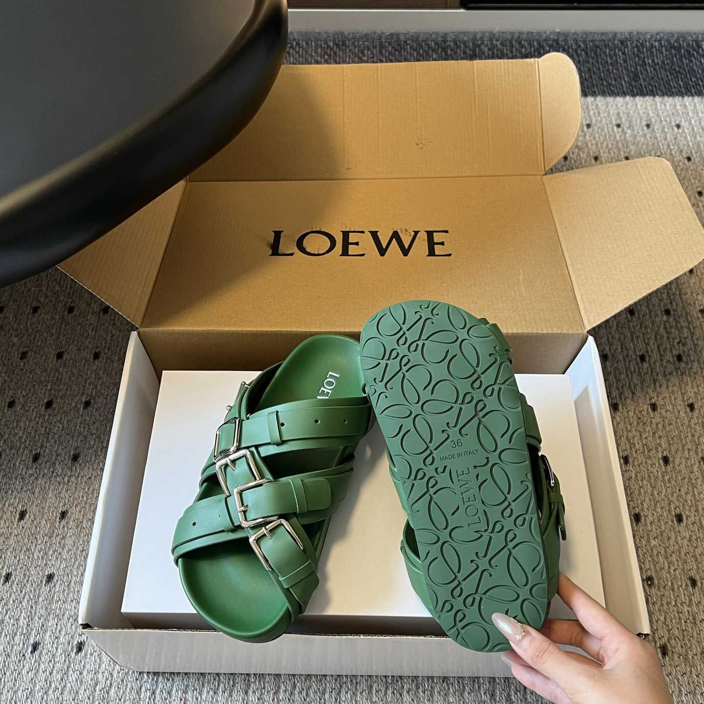 Loewe Type Fussbett Sandal - DesignerGu