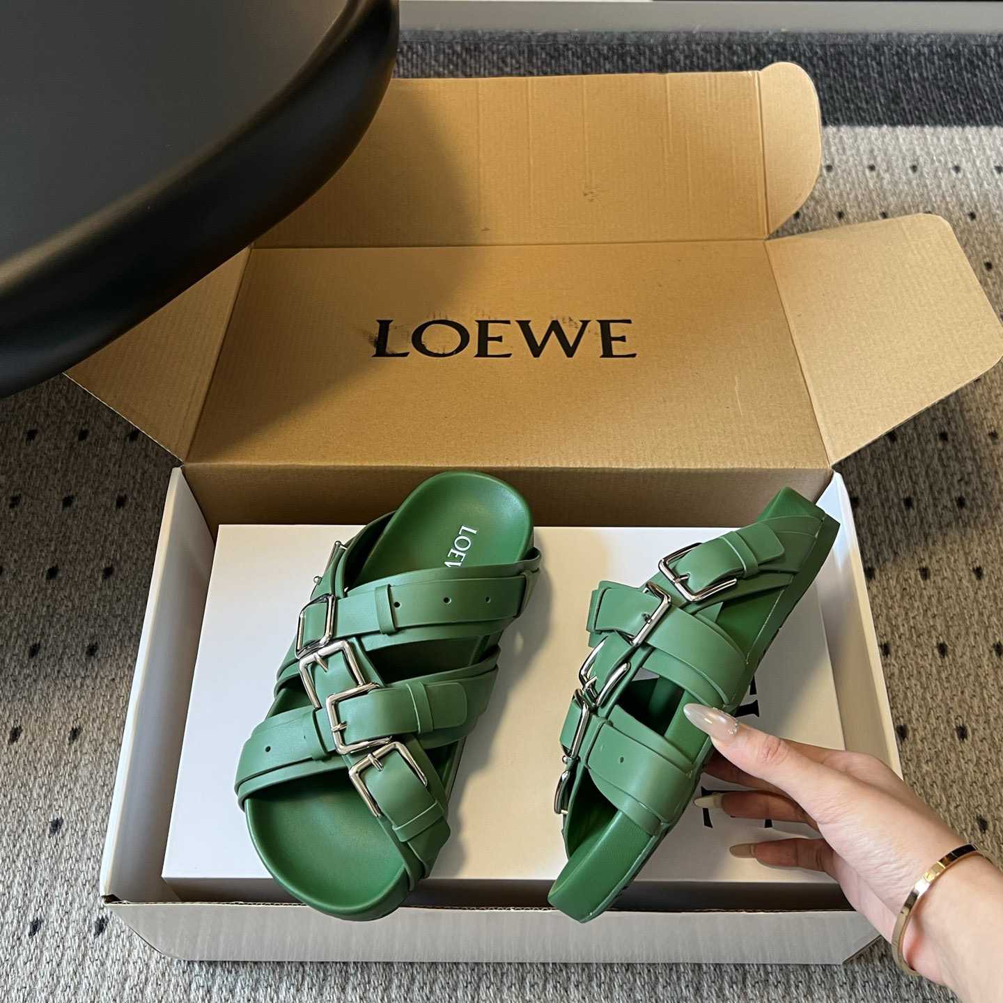 Loewe Type Fussbett Sandal - DesignerGu