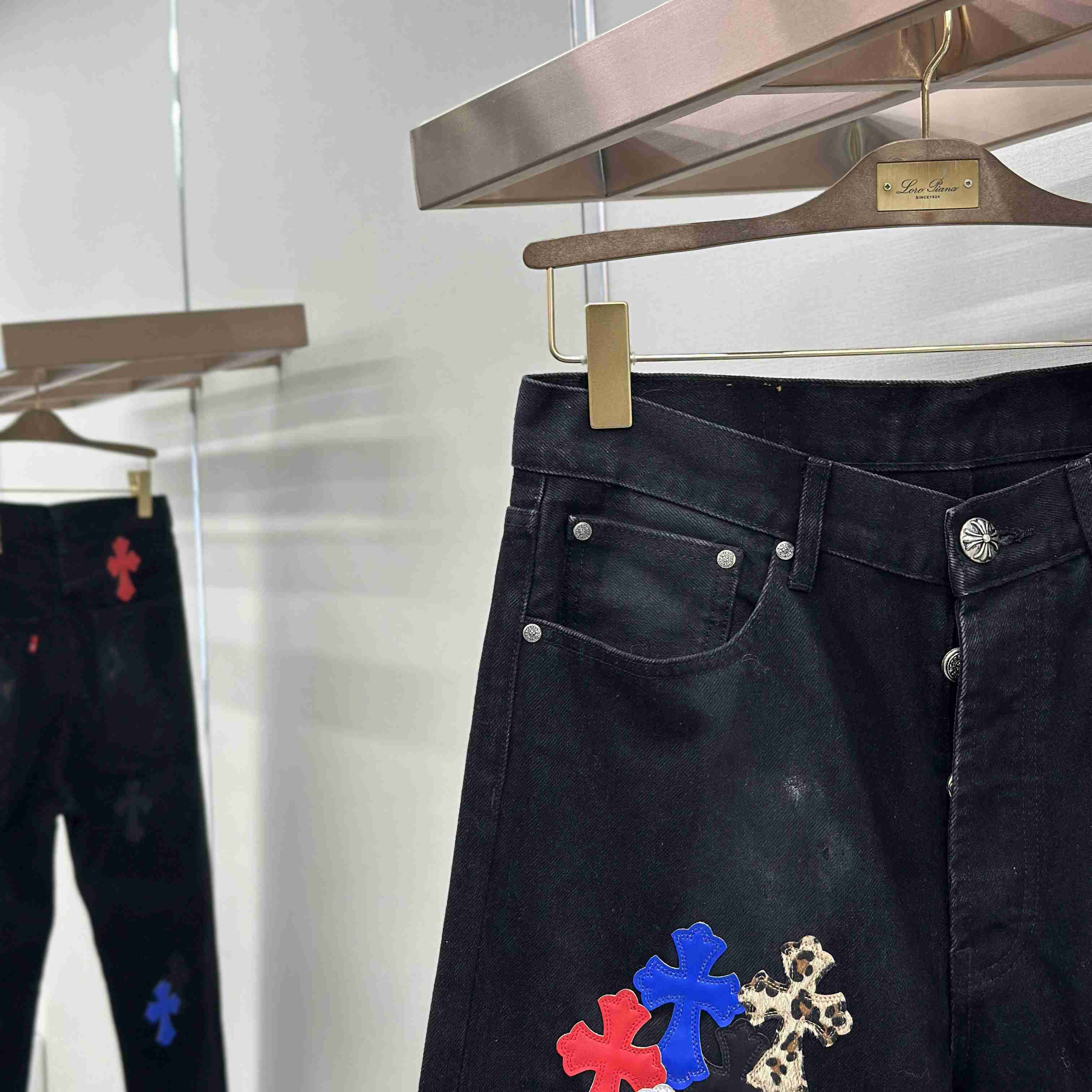 Chrome Hearts Jeans - DesignerGu