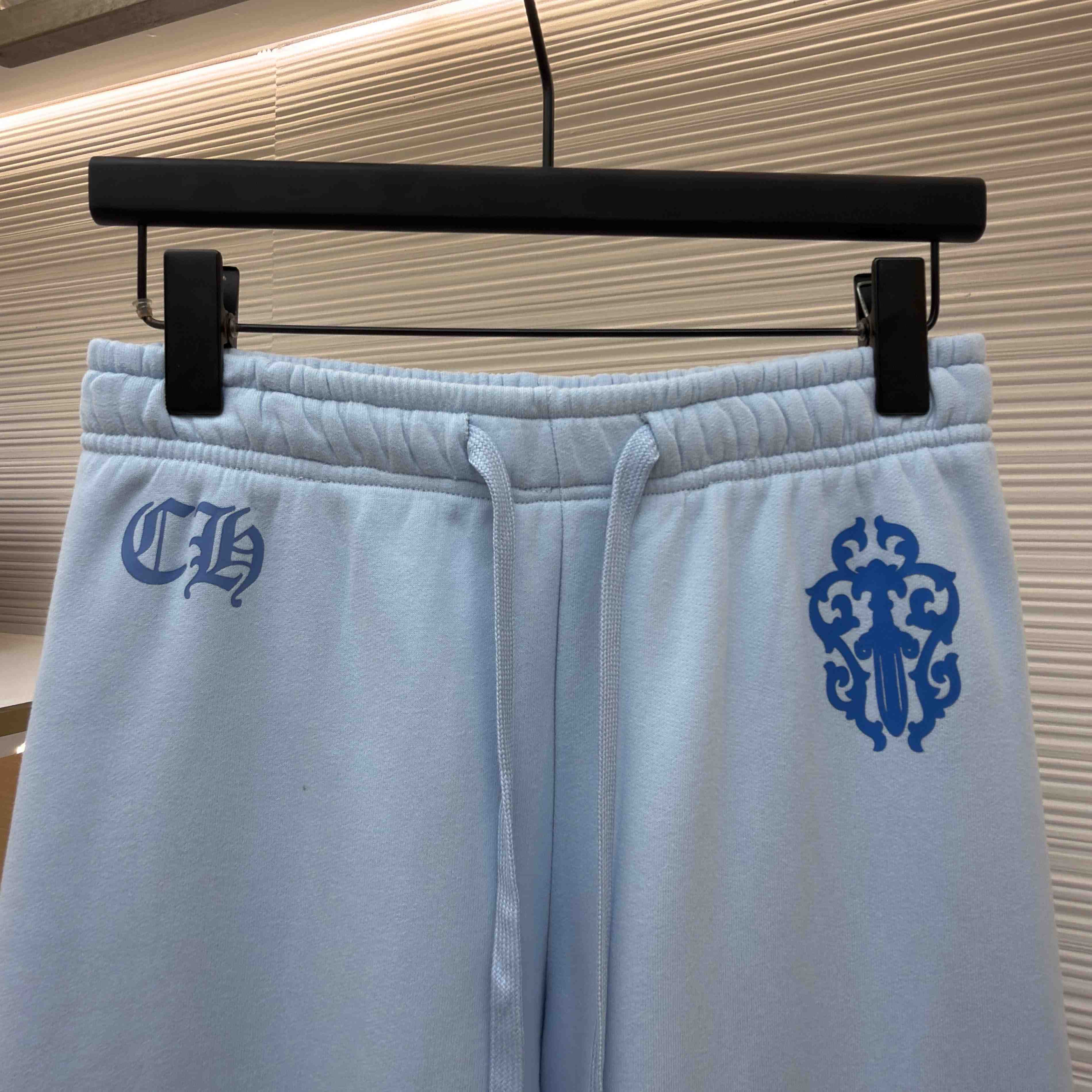 Chrome Hearts Miami Exclusive Blue Dagger Sweatpants - DesignerGu