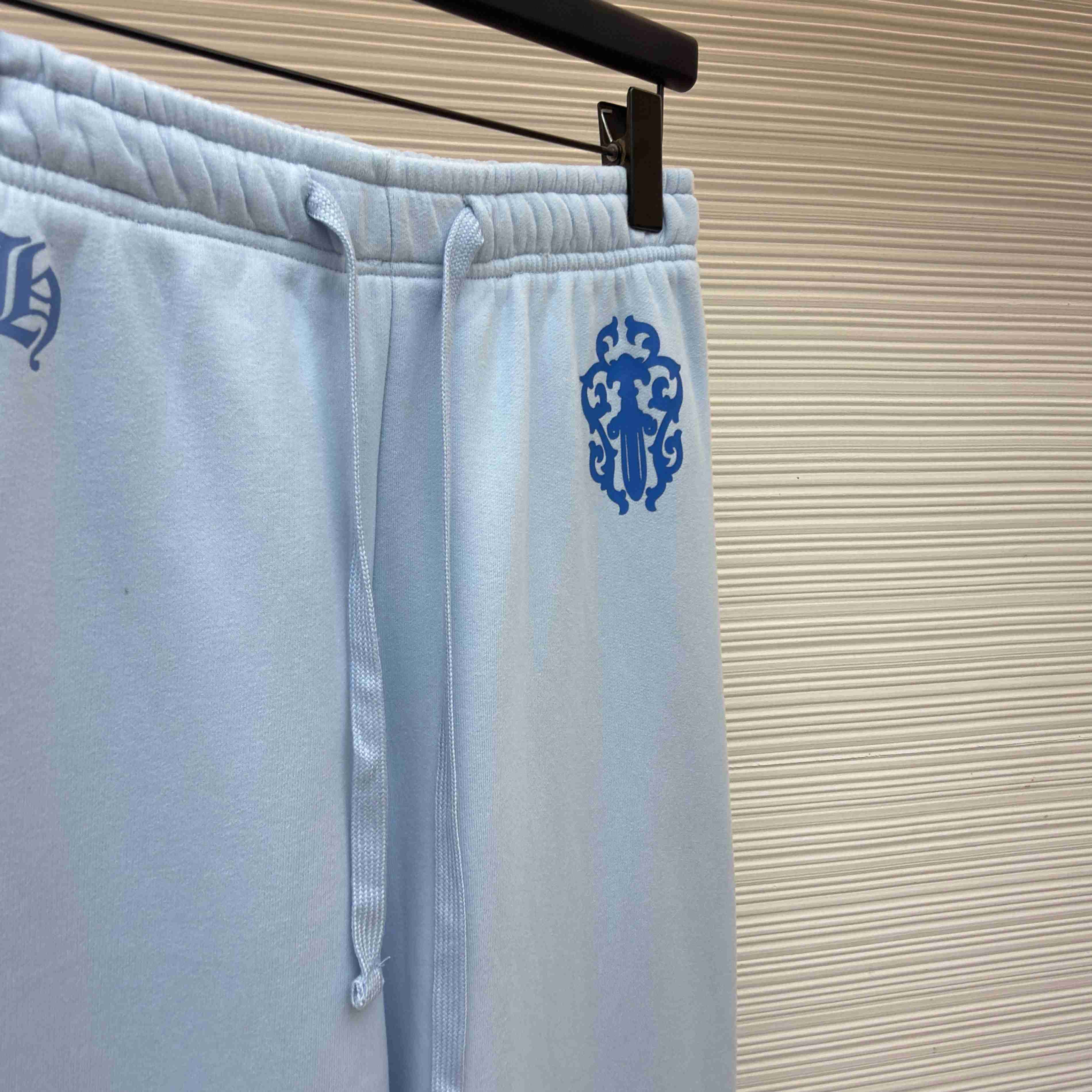 Chrome Hearts Miami Exclusive Blue Dagger Sweatpants - DesignerGu