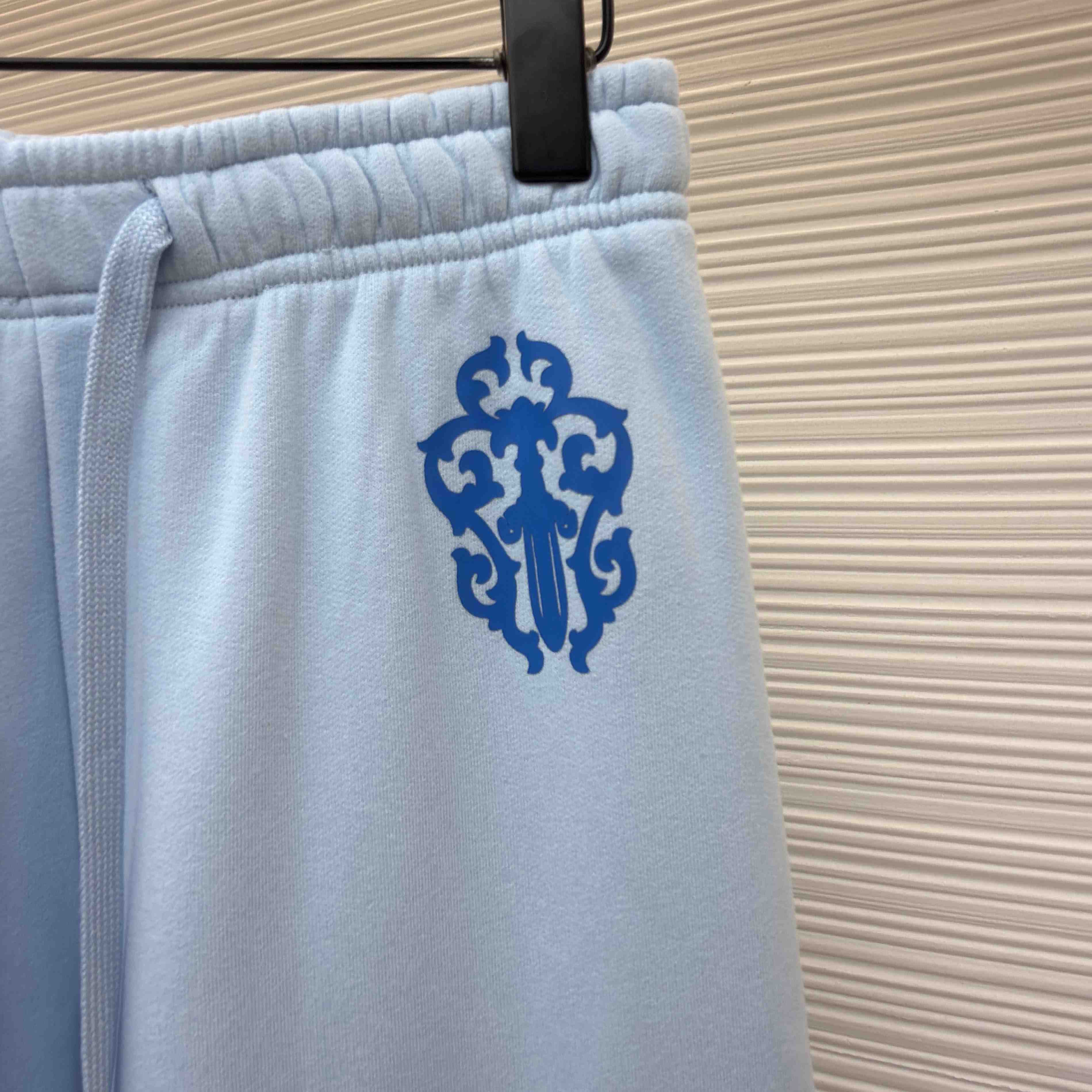 Chrome Hearts Miami Exclusive Blue Dagger Sweatpants - DesignerGu