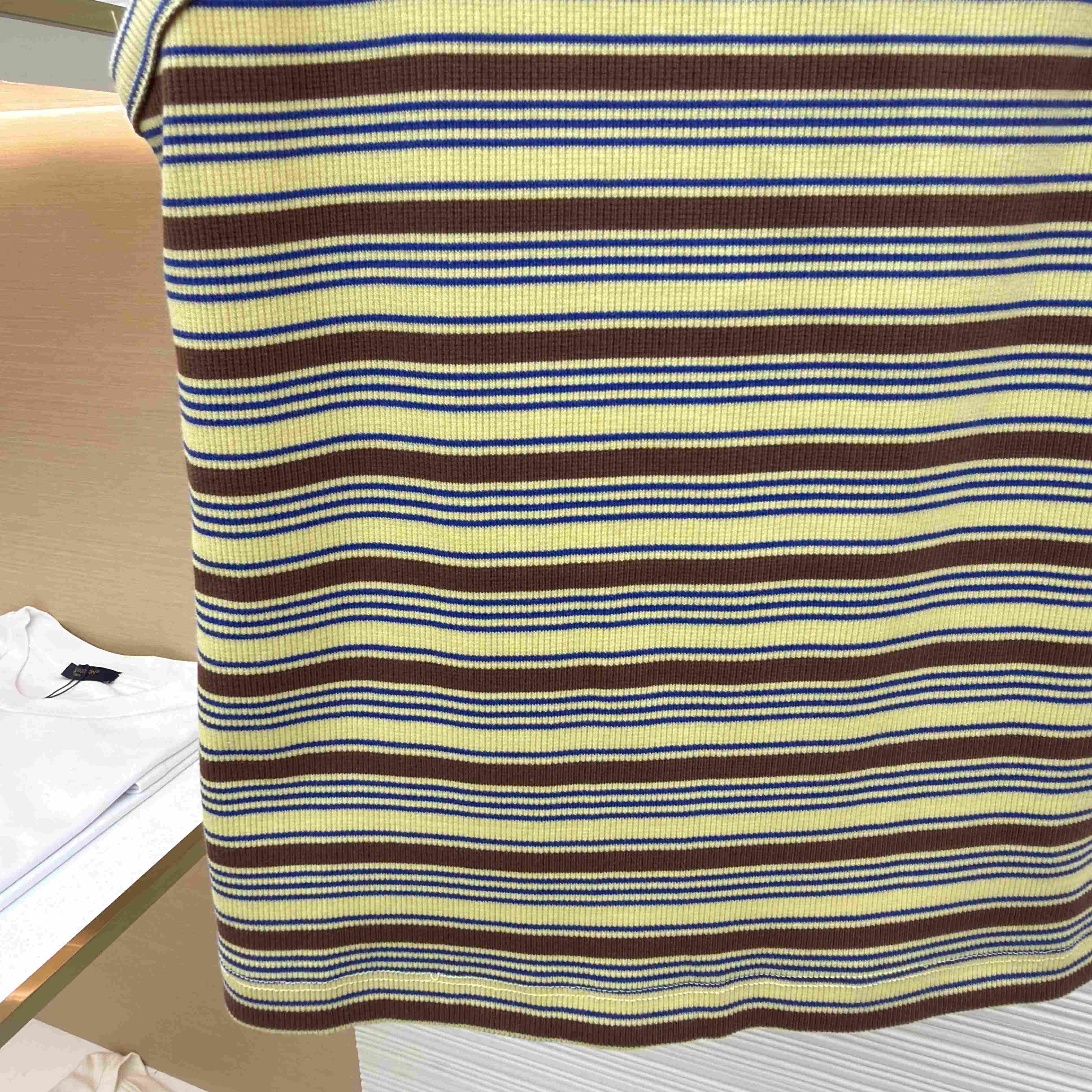 Fendi Multicolour Cotton Striped Knit Top - DesignerGu