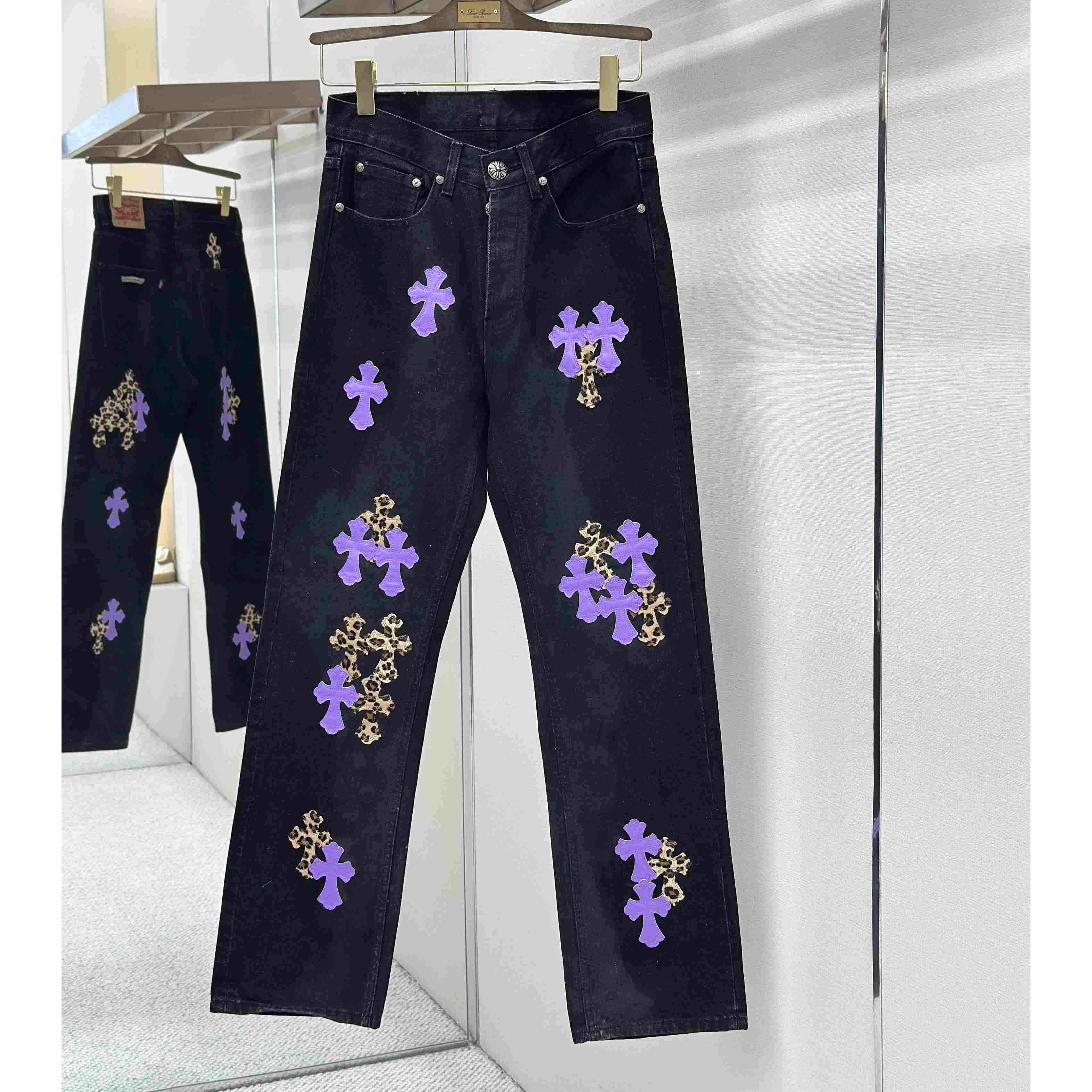 Chrome Hearts Jeans - DesignerGu