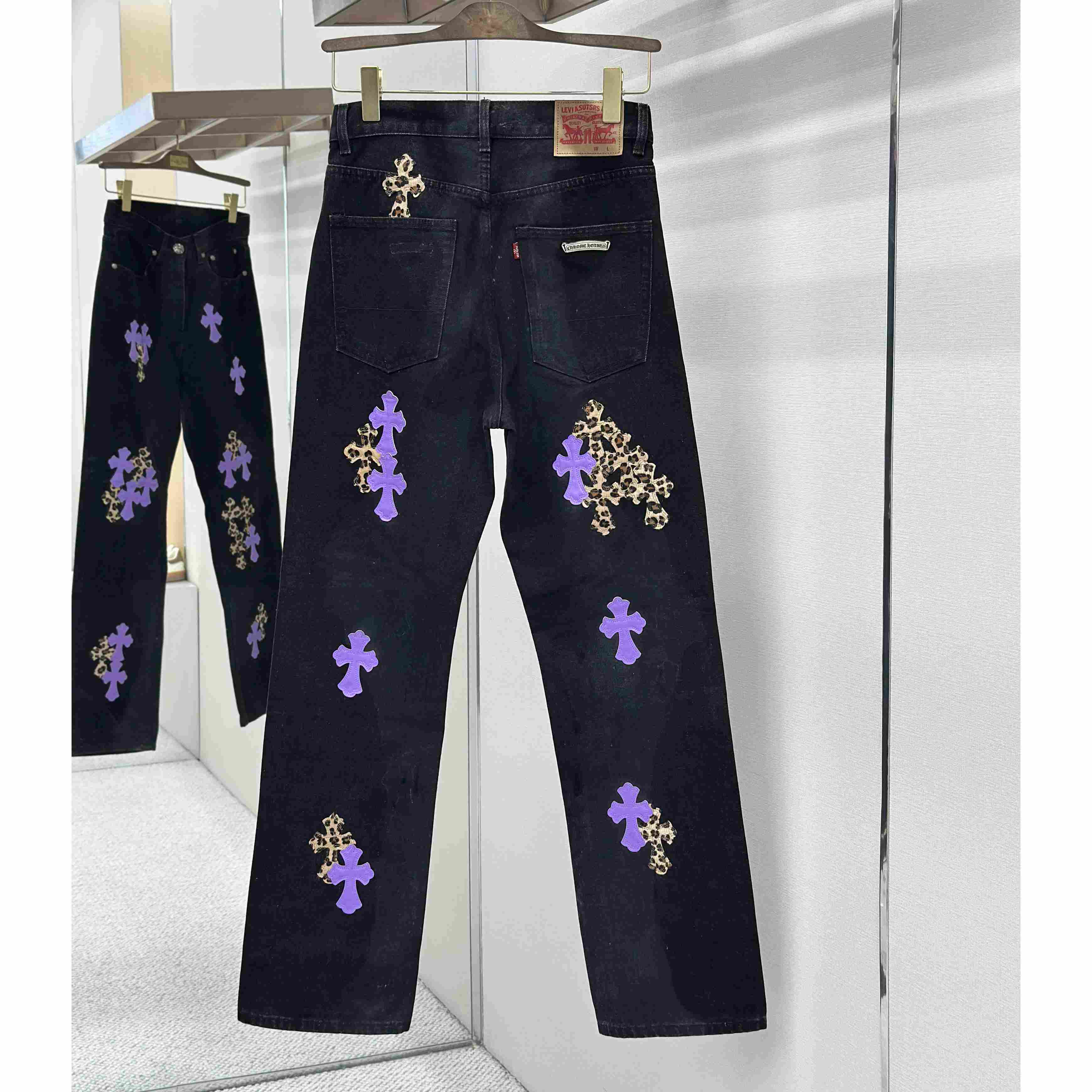 Chrome Hearts Jeans - DesignerGu