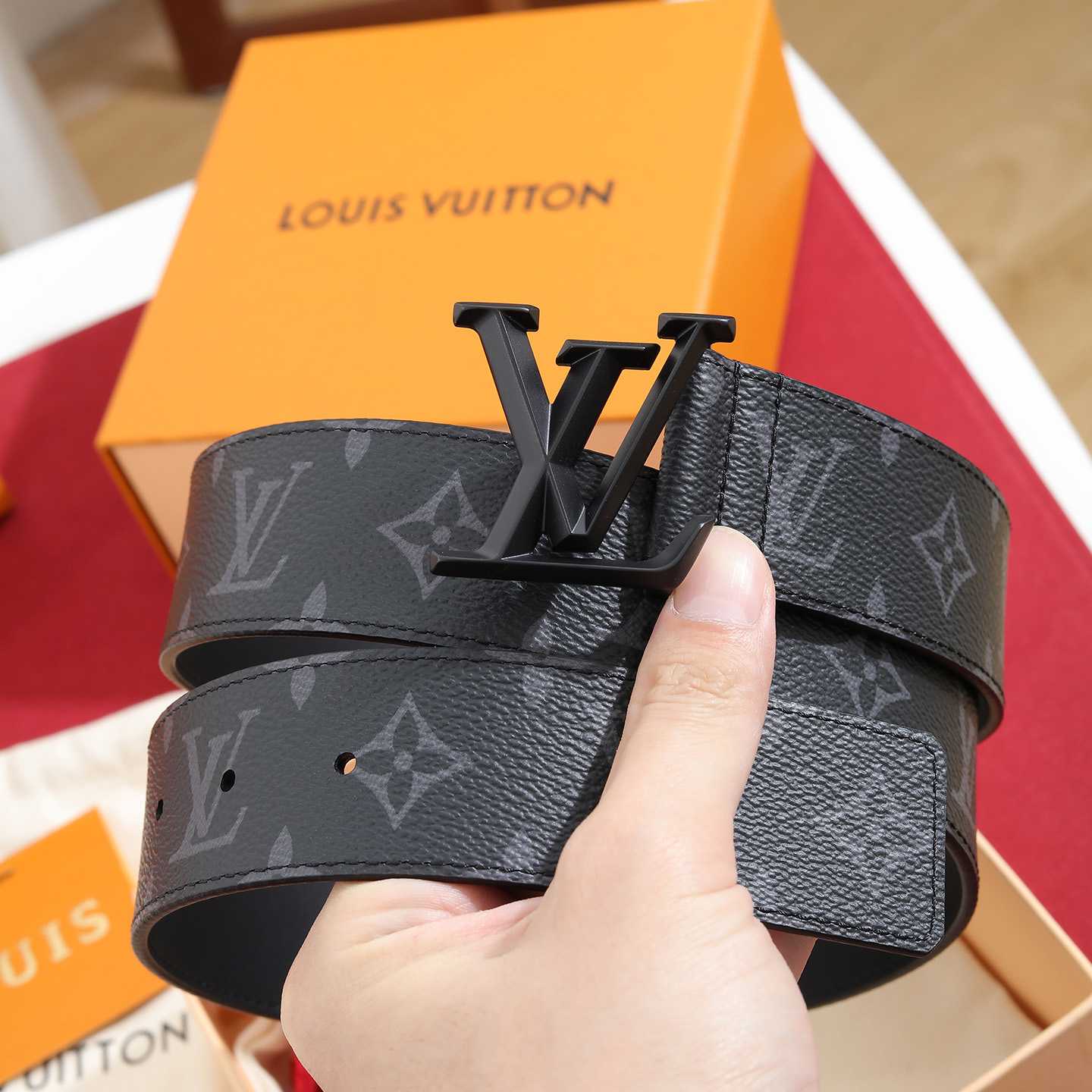 Louis Vuitton LV Pyramide 40mm Belt - DesignerGu