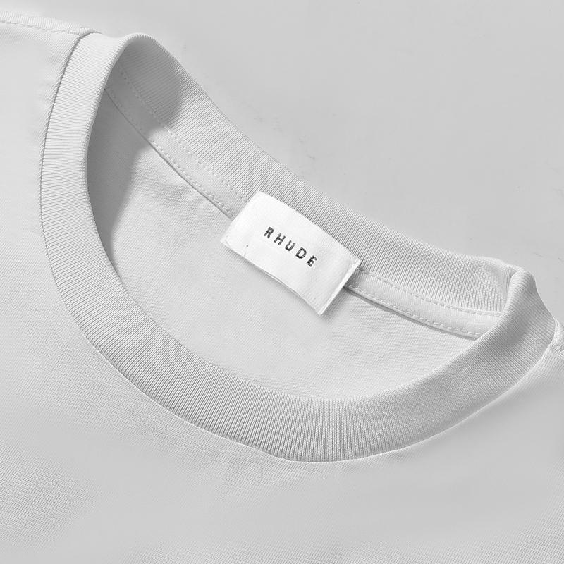 Rhude Rossa Tee  'White' - DesignerGu