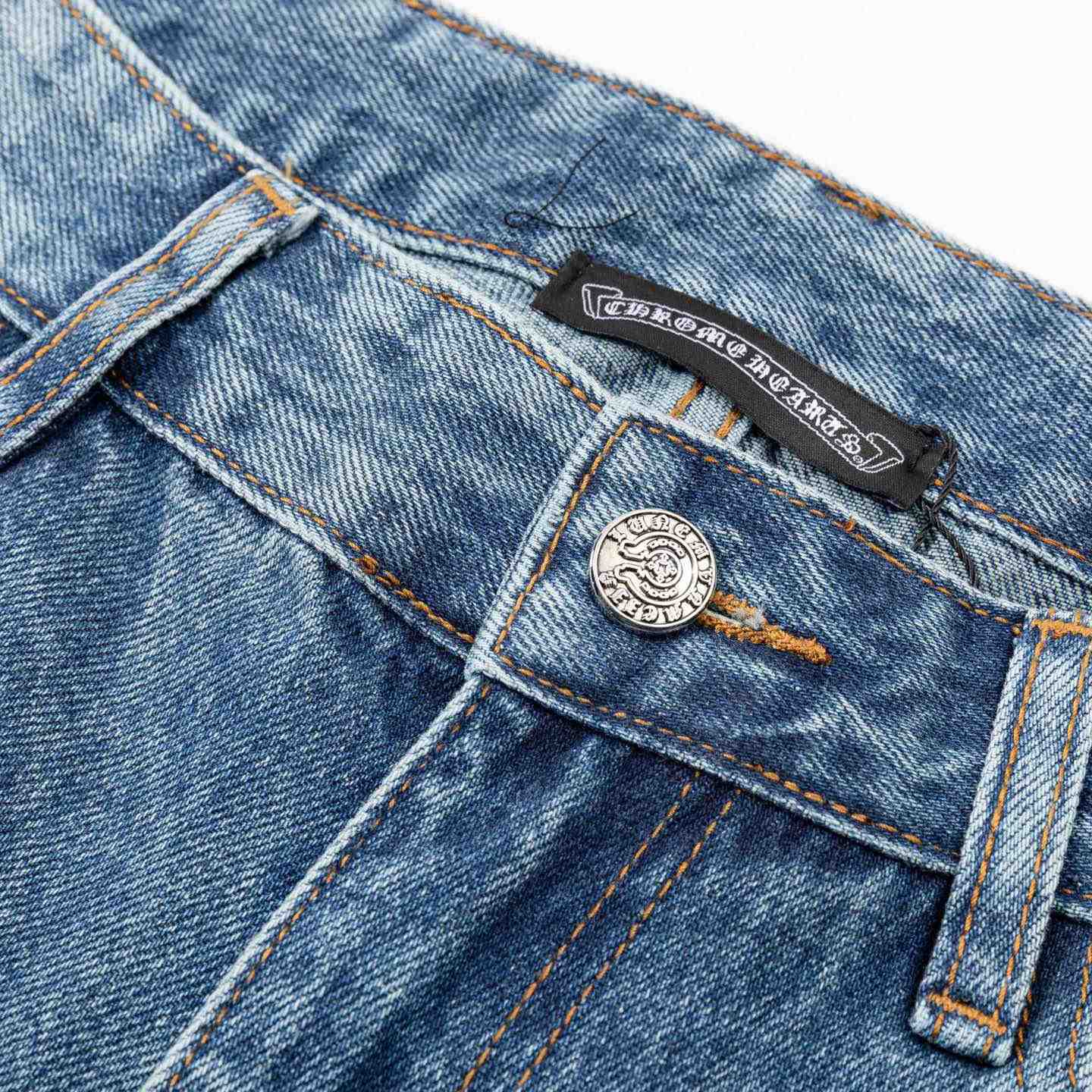 Chrome Hearts Denim Shorts - DesignerGu