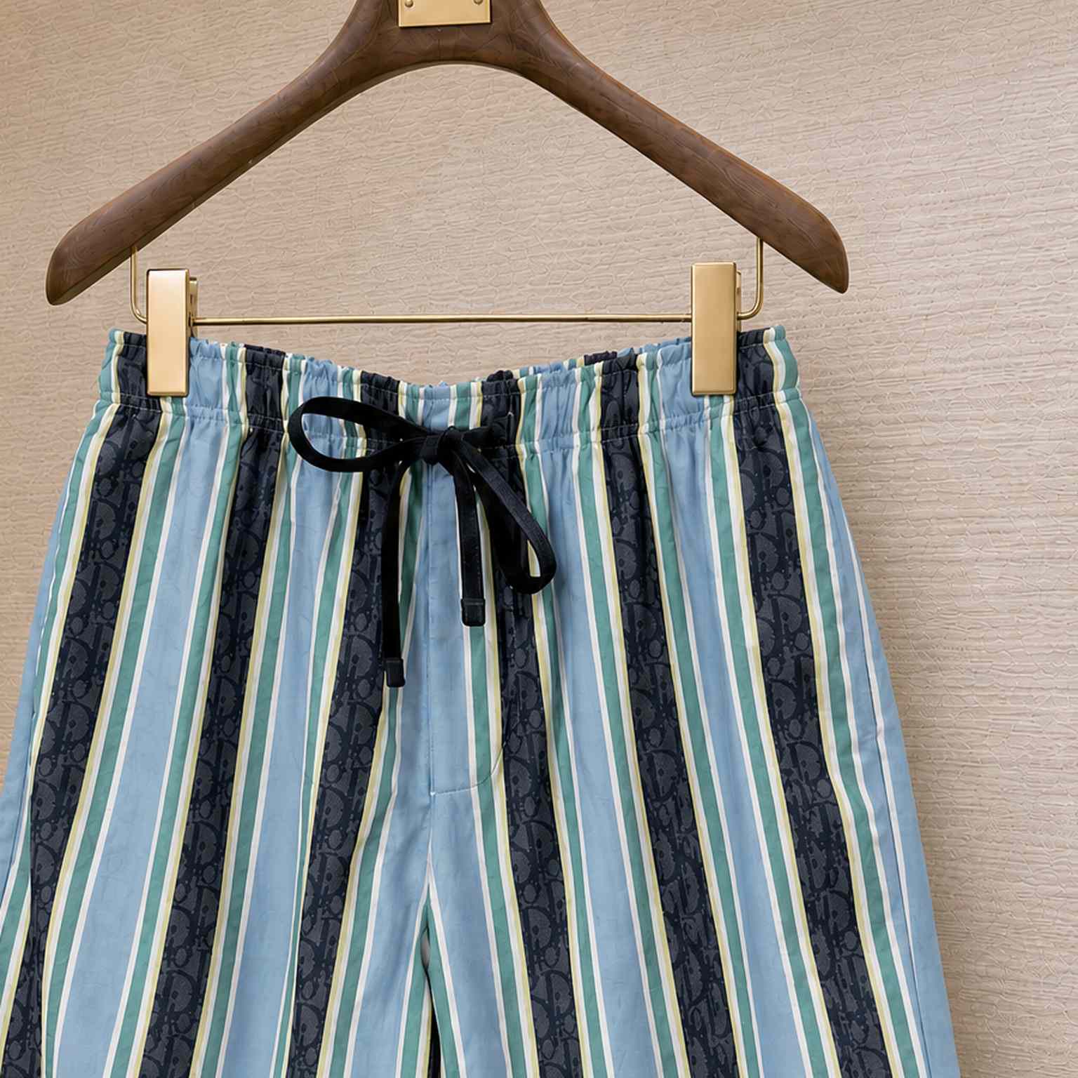  Dior Dioriviera Dior Oblique Sun Stripes Shorts - DesignerGu