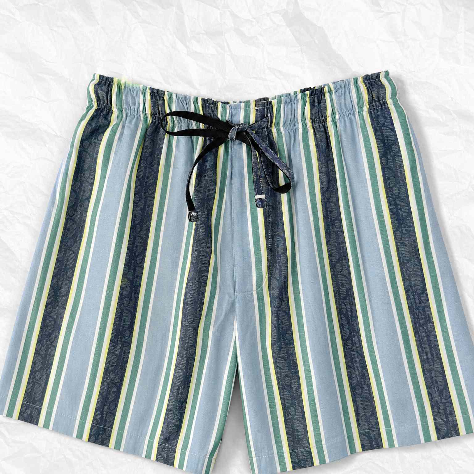  Dior Dioriviera Dior Oblique Sun Stripes Shorts - DesignerGu