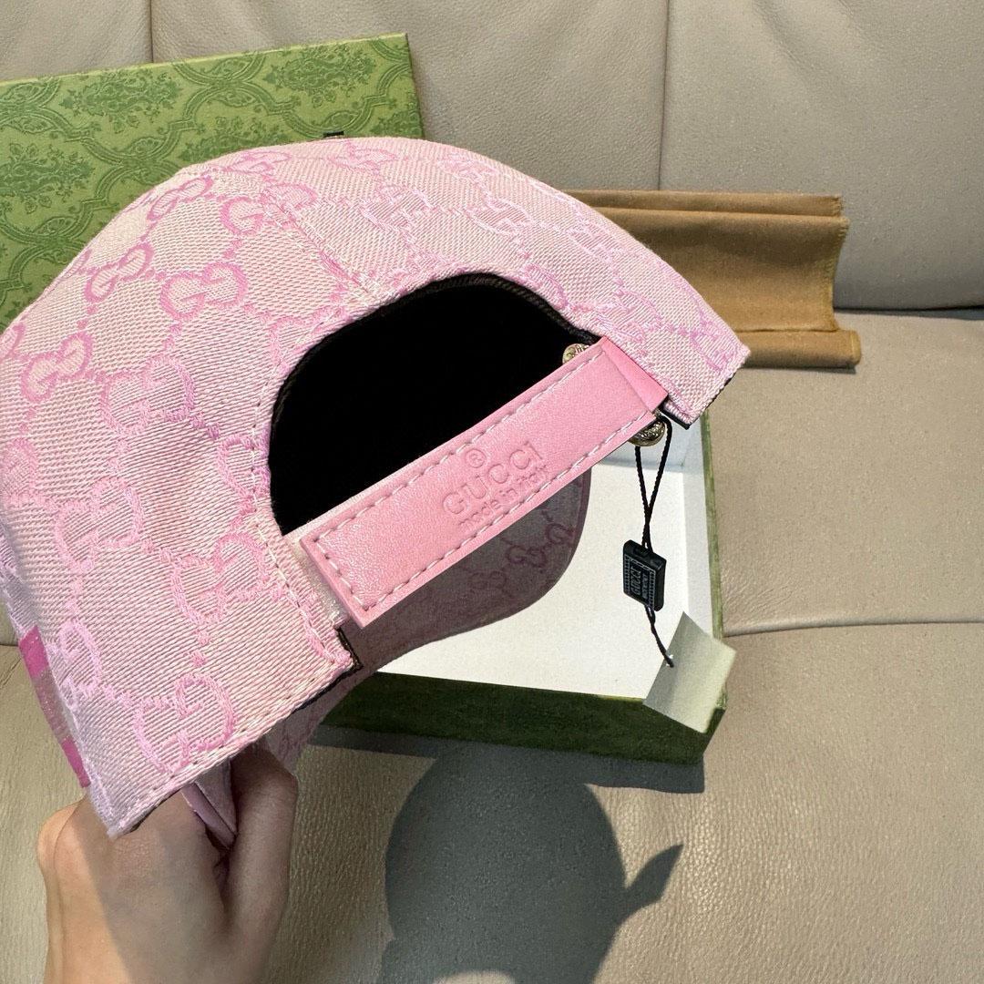 Gucci GG Cotton Canvas Baseball Hat - DesignerGu