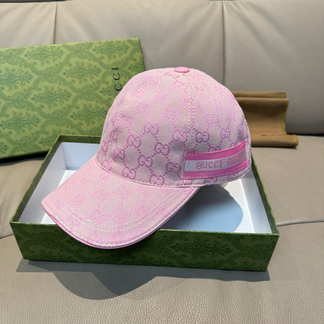 Gucci GG Cotton Canvas Baseball Hat - DesignerGu
