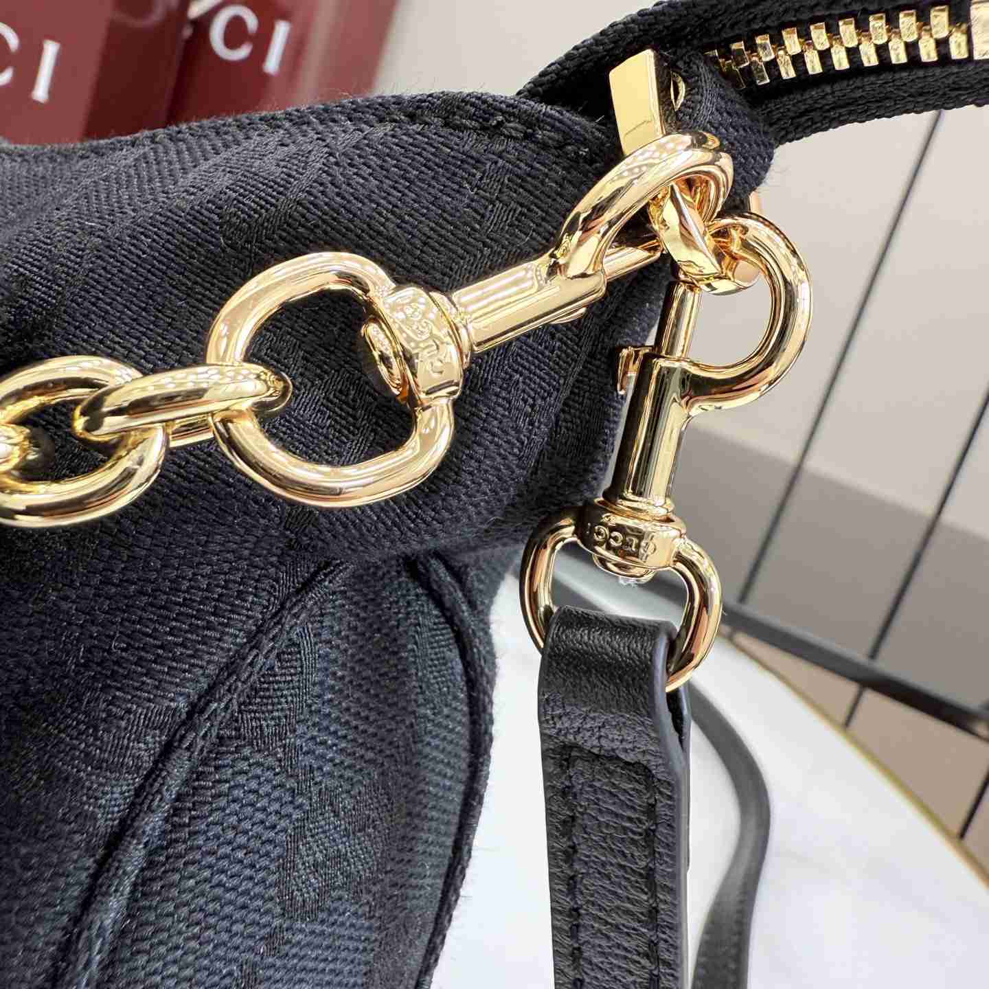 Gucci Lady Lunetta Chain Small Shoulder Bag A0034B - DesignerGu