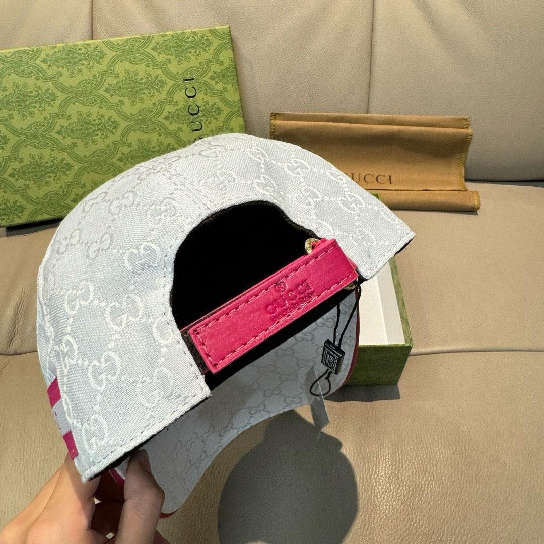 Gucci GG Cotton Canvas Baseball Hat - DesignerGu