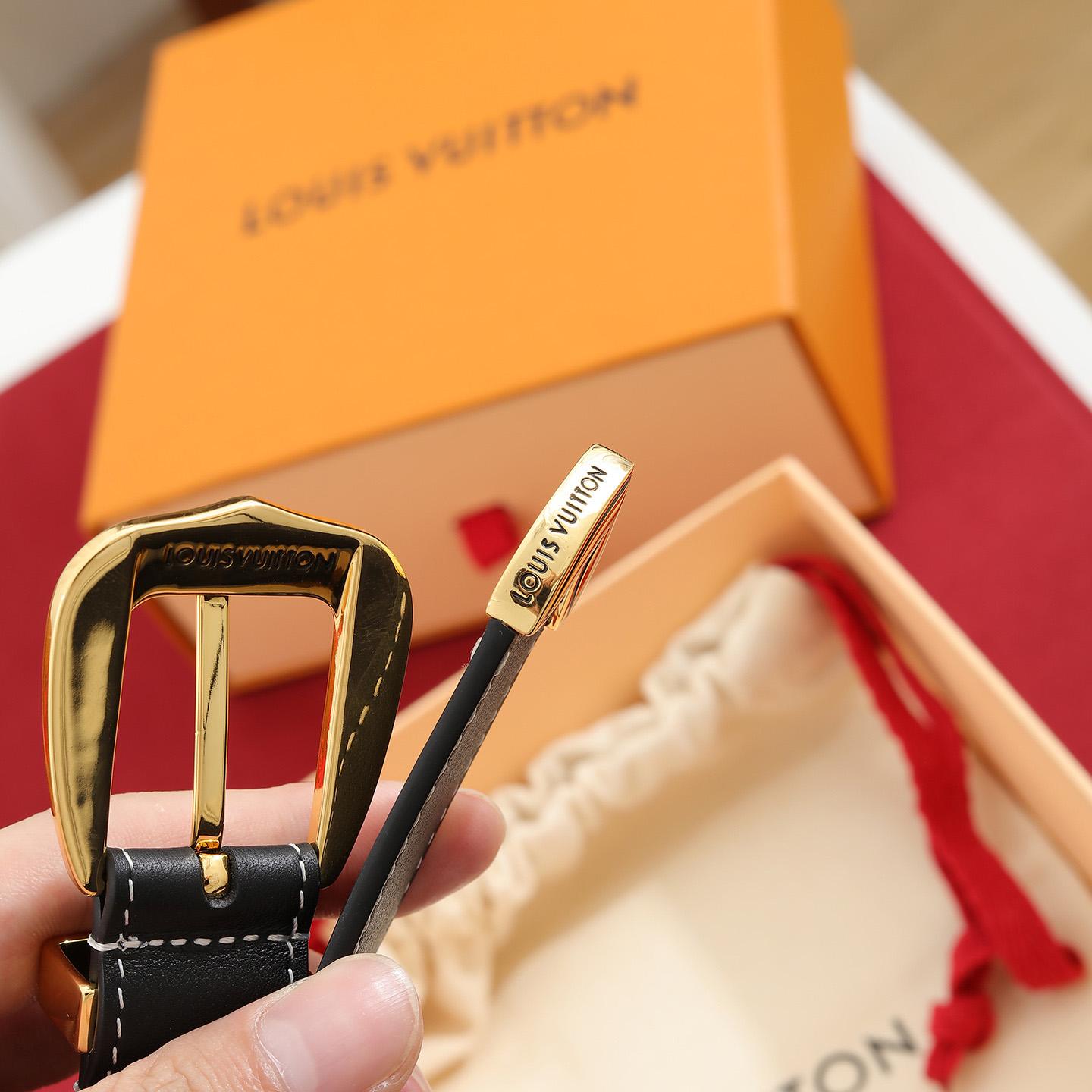 Louis Vuitton LV Dust 25mm Belt - DesignerGu