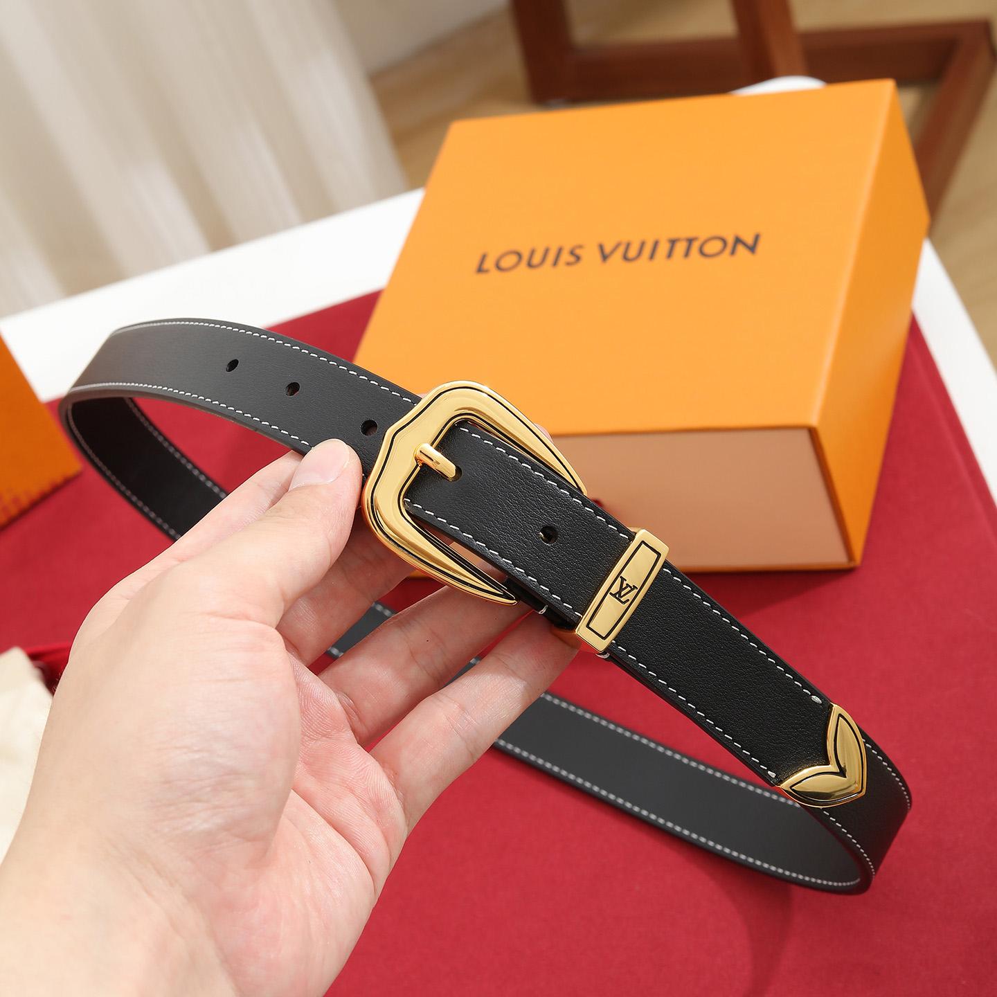 Louis Vuitton LV Dust 25mm Belt - DesignerGu