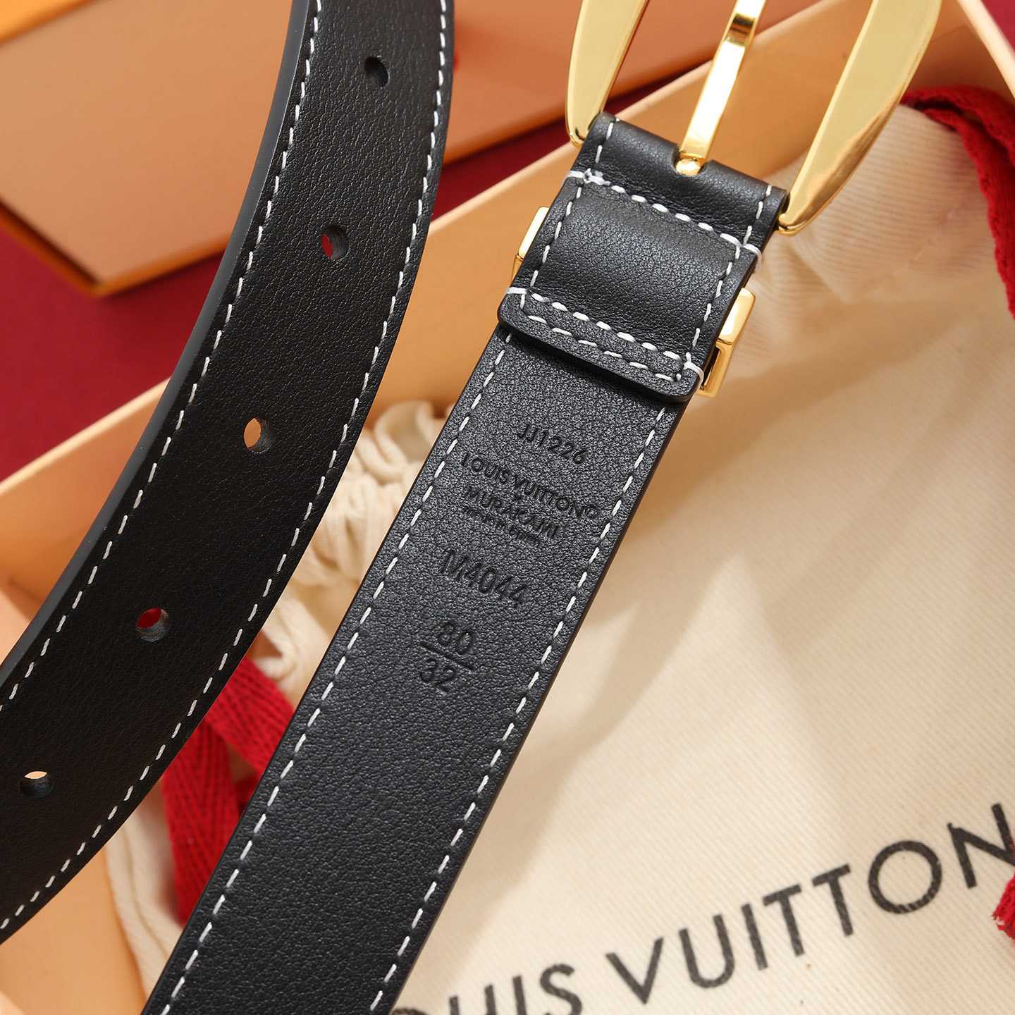Louis Vuitton LV Dust 25mm Belt - DesignerGu