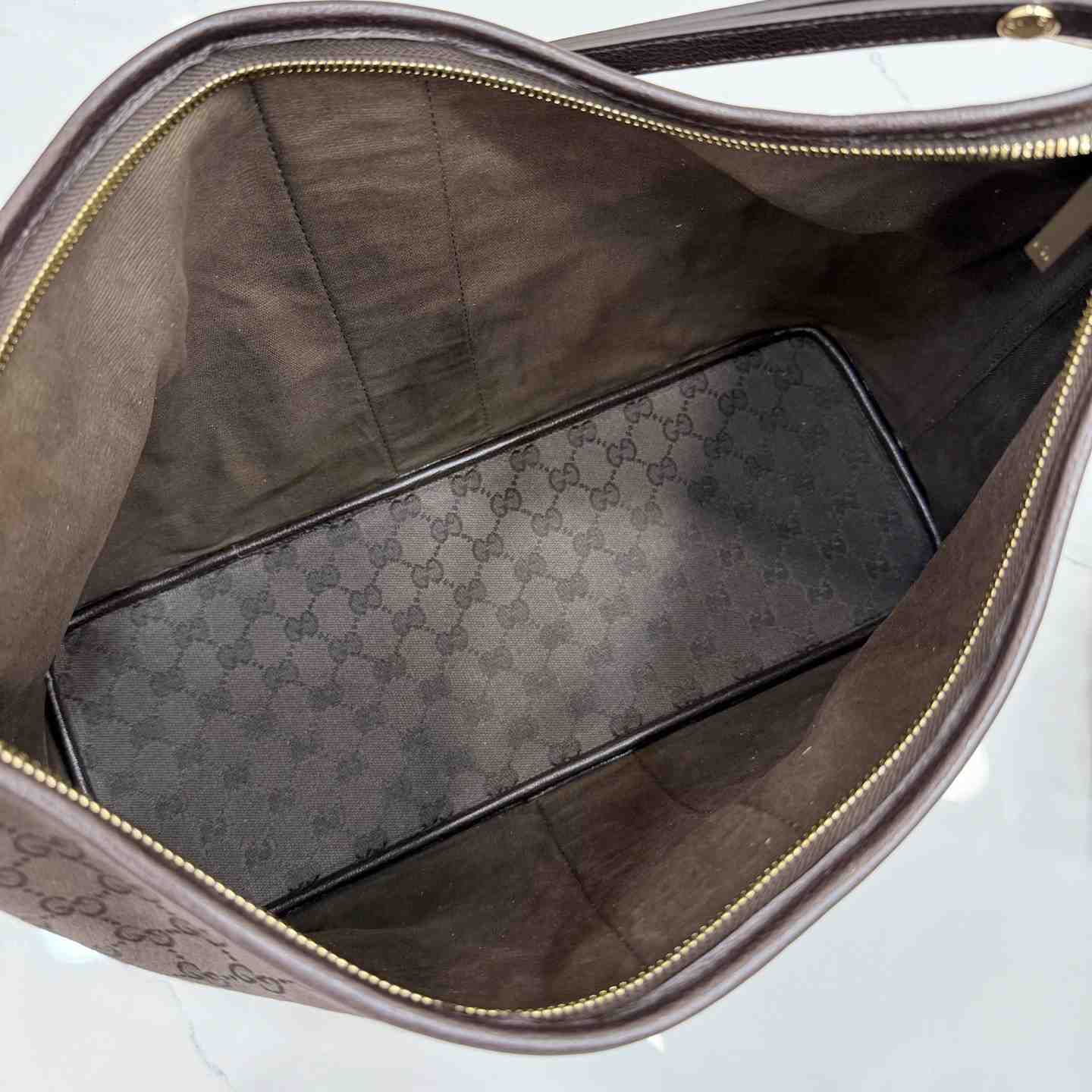 Gucci Large Shoulder Bag With Web A008NS - DesignerGu