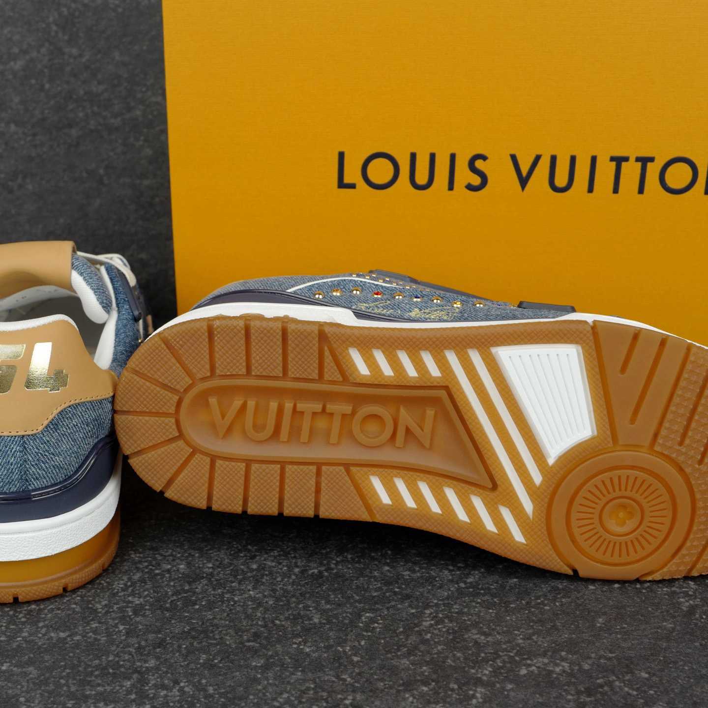 Louis Vuitton LV Trainer Sneaker 1AKCIB（upon uk size） - DesignerGu