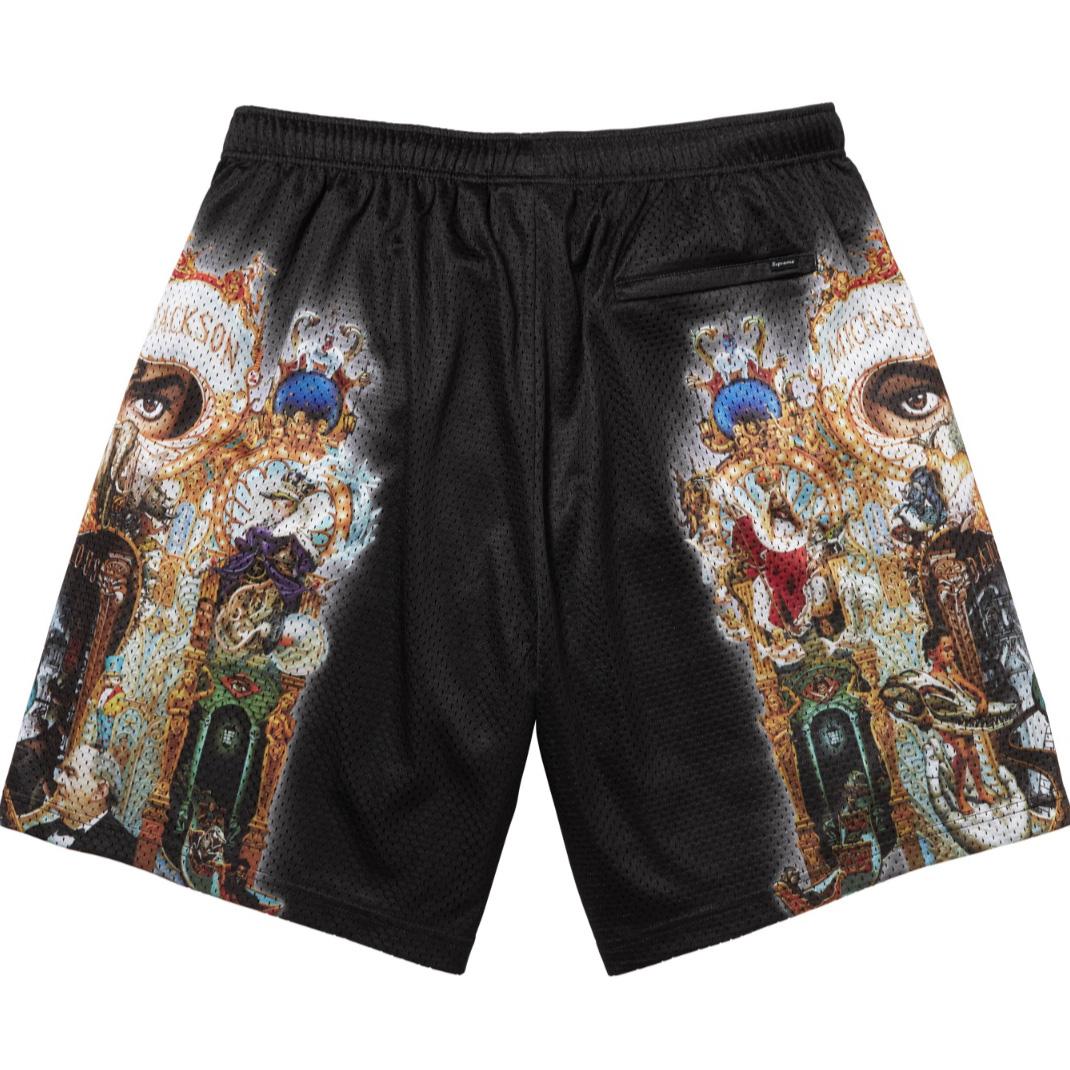 Supreme Michael Jackson Dangerous Mesh Short 'Black' - DesignerGu