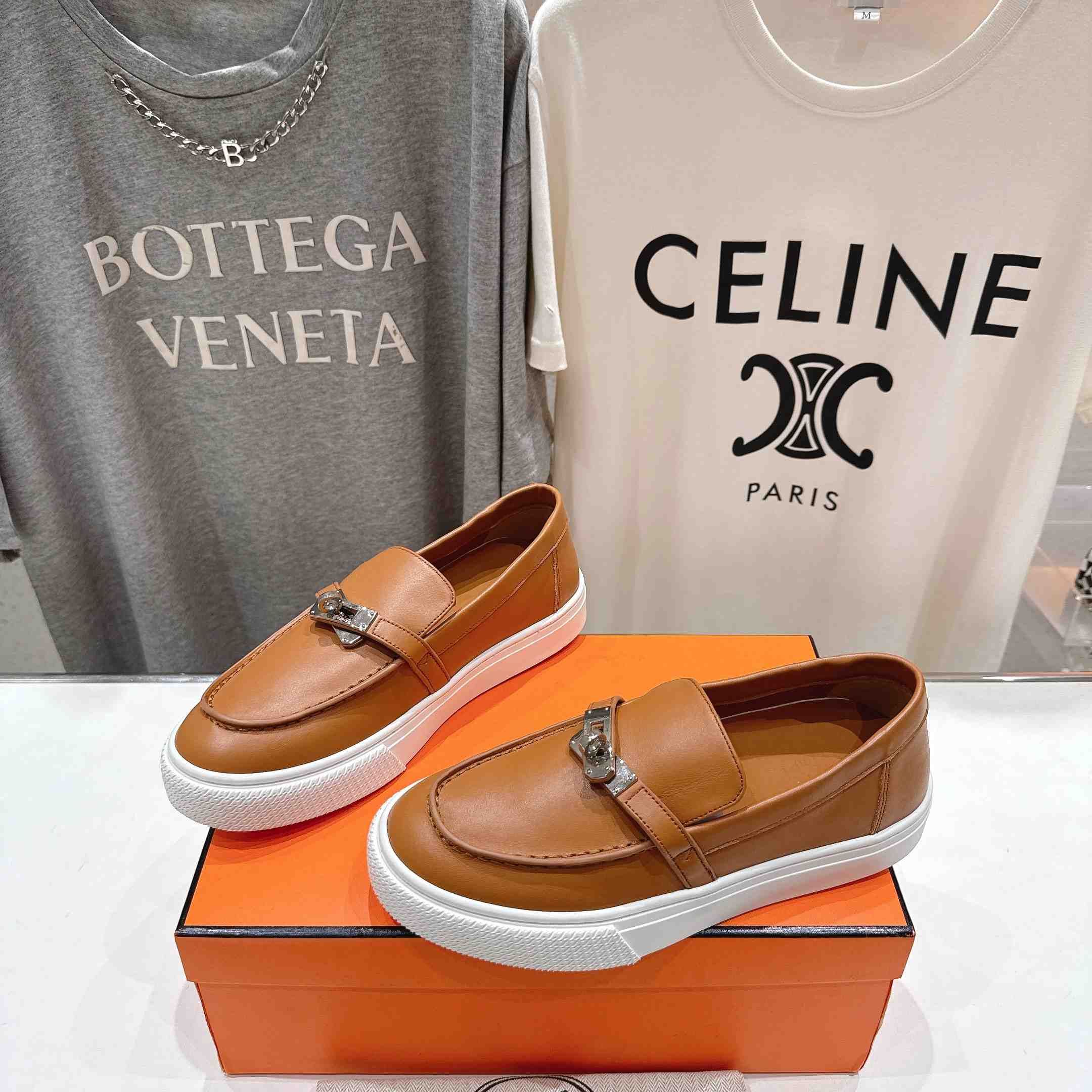Hermes Game Slip-On Sneaker - DesignerGu